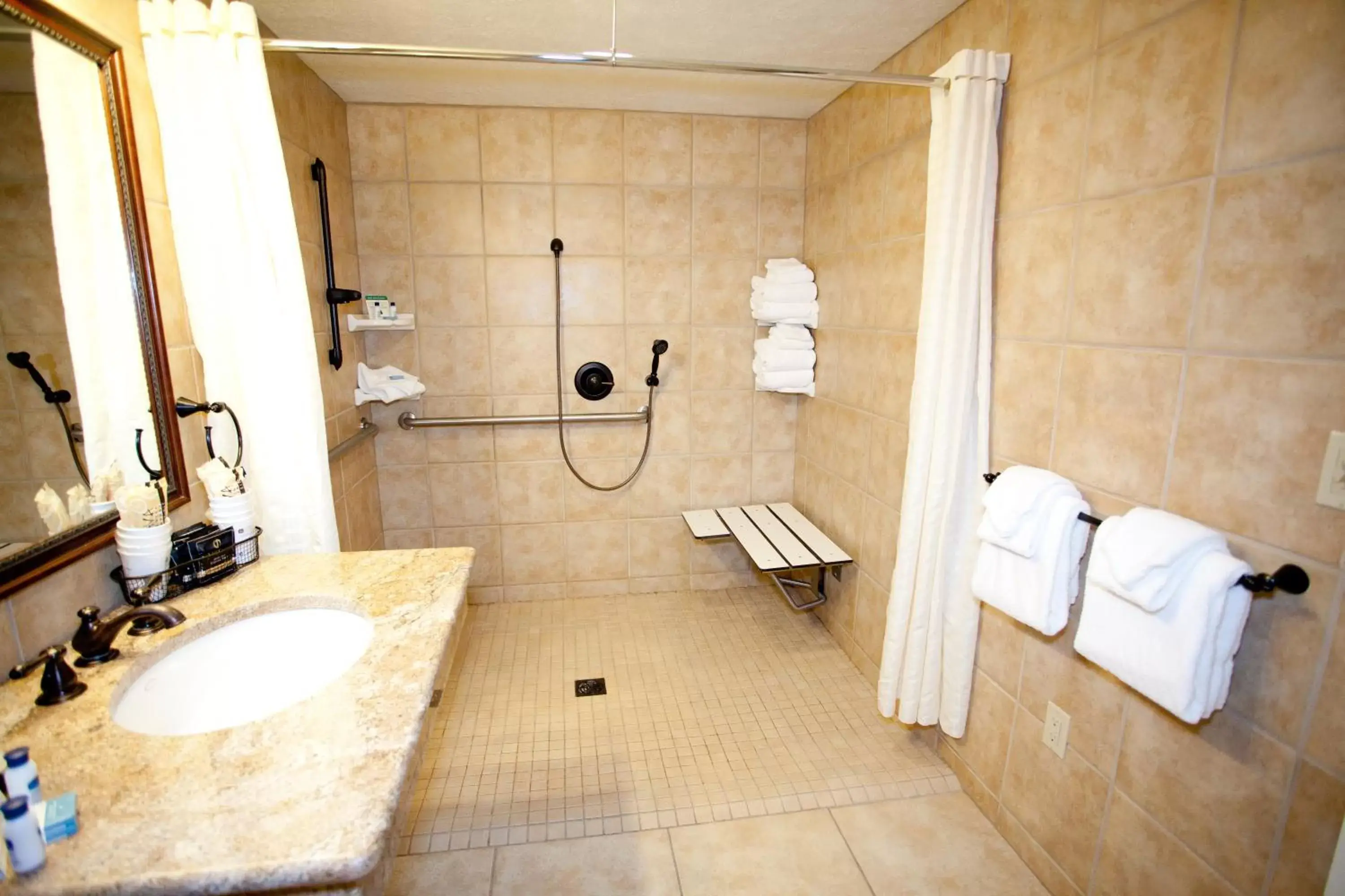 Bathroom in Best Western Sheridan Center