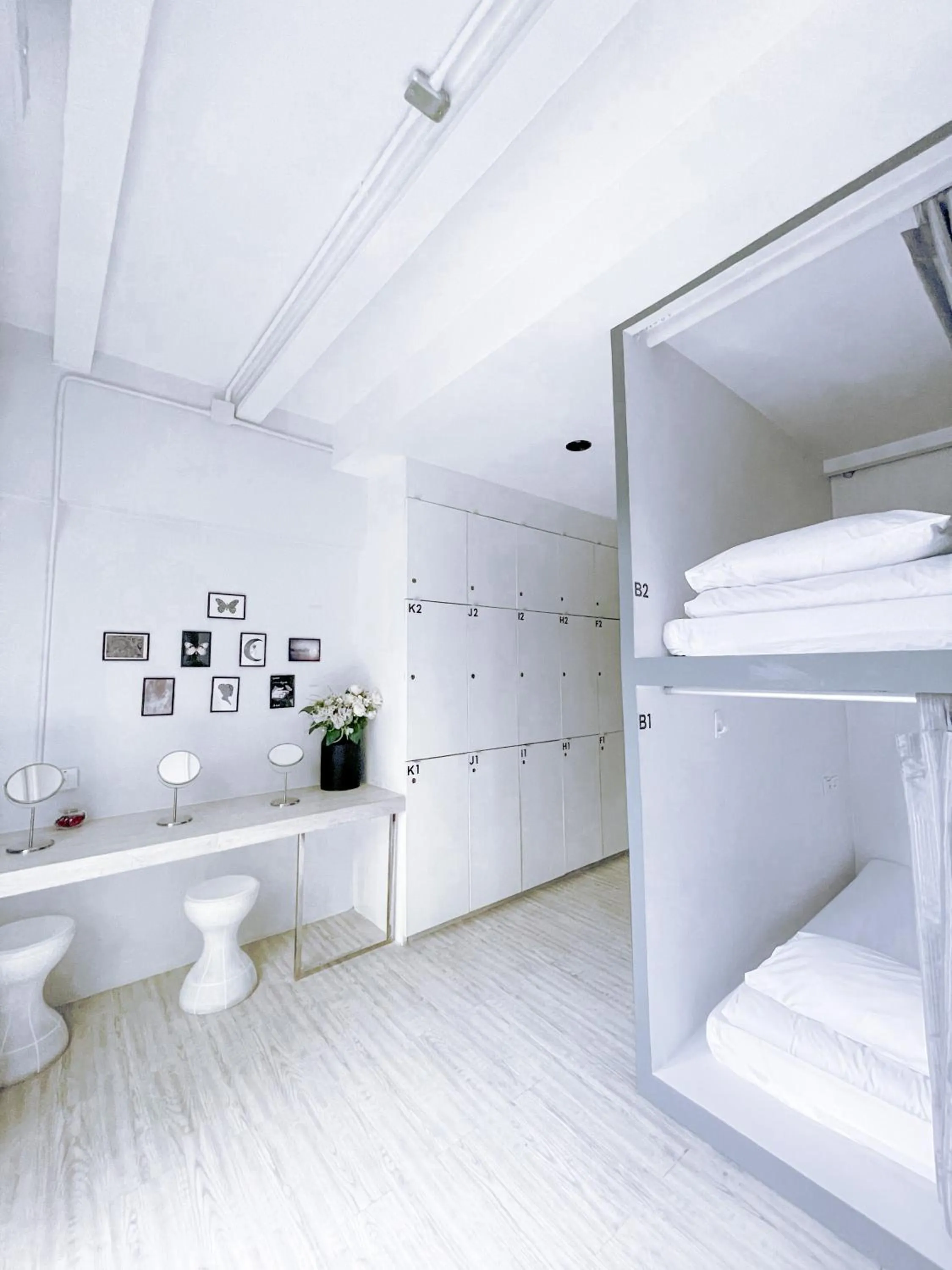 bunk bed in 3Howw Hostel @ Sukhumvit 21