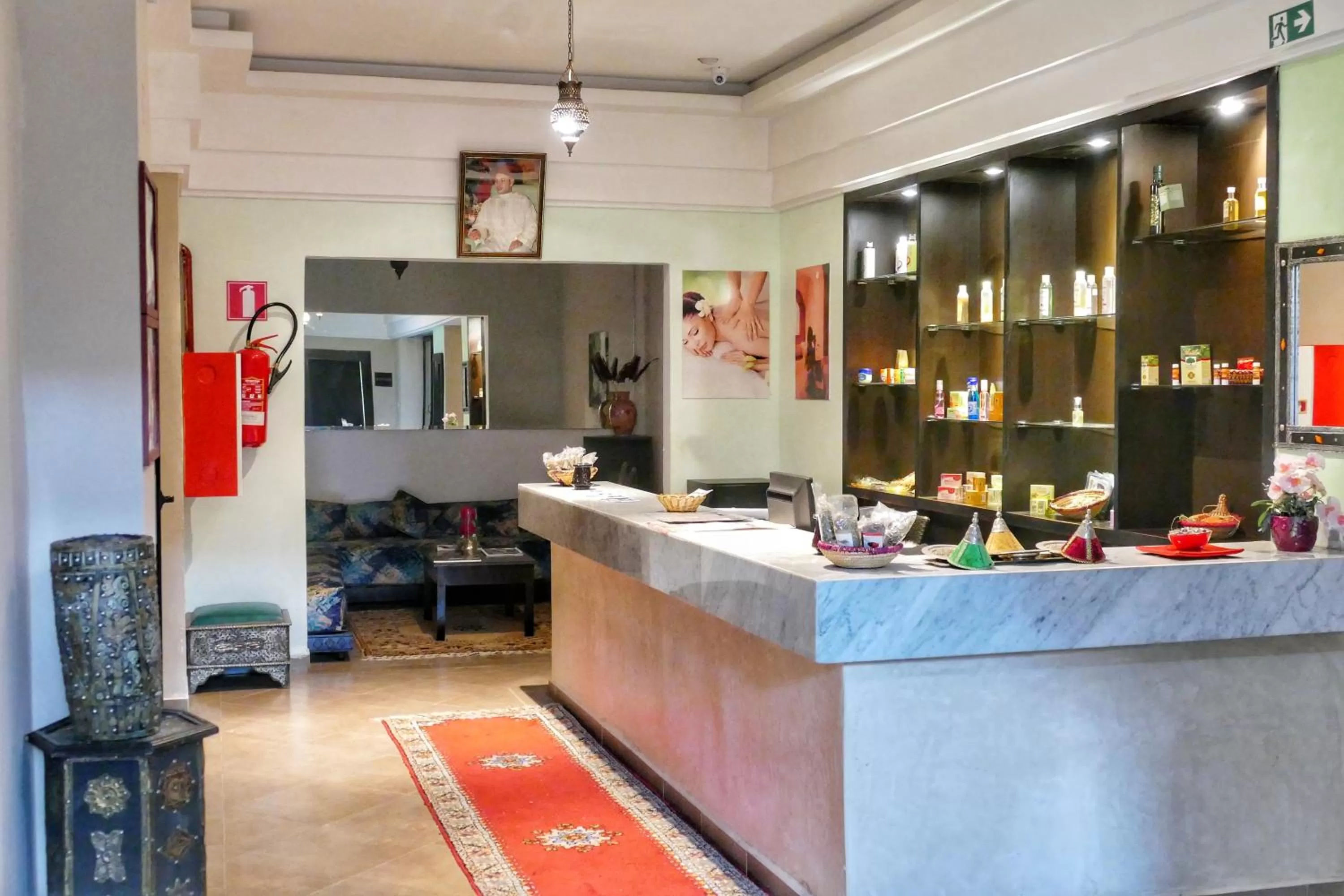 Hot Spring Bath in Zalagh Kasbah Hotel & Spa