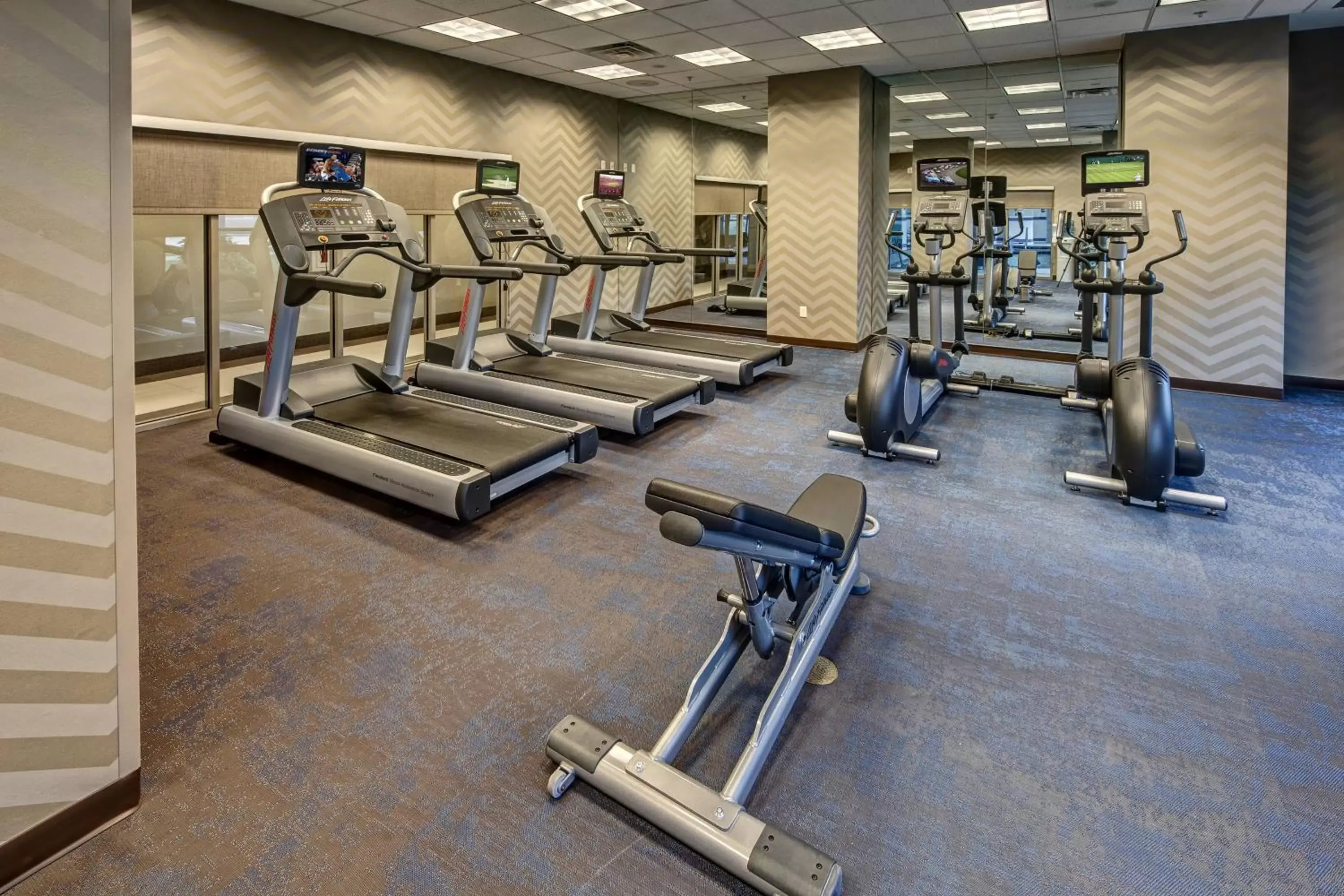 Fitness centre/facilities, Fitness Center/Facilities in Residence Inn Norfolk Downtown