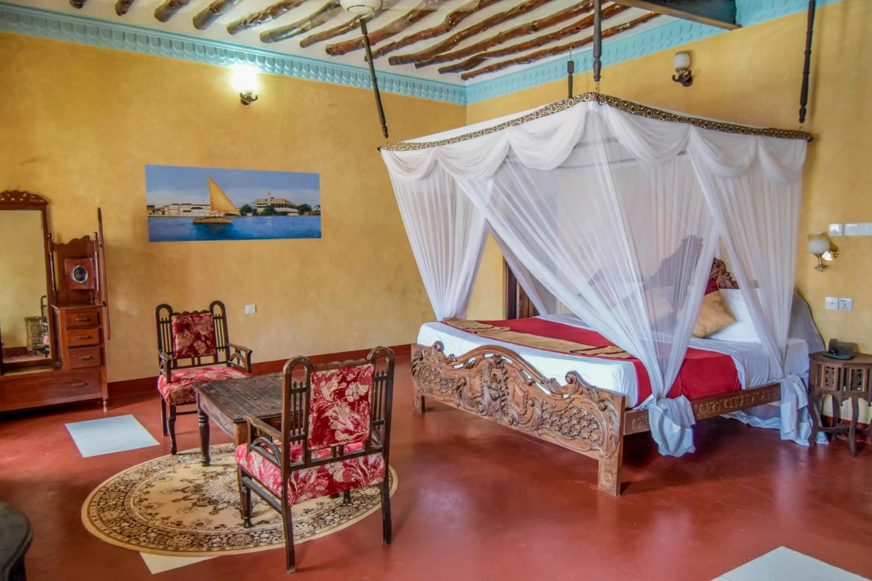 Bedroom, Bed in Tembo House Hotel