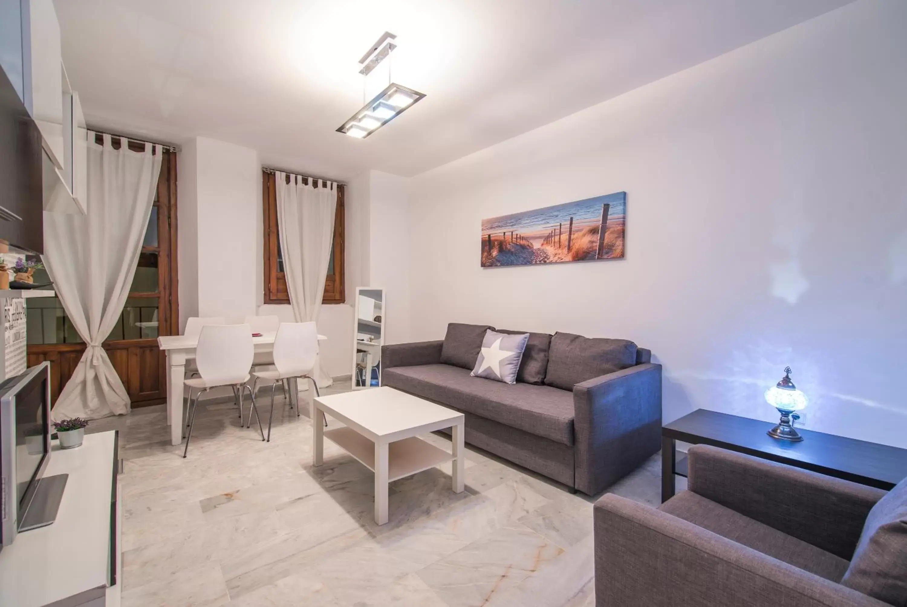 Living room, Seating Area in Apartamentos Granata