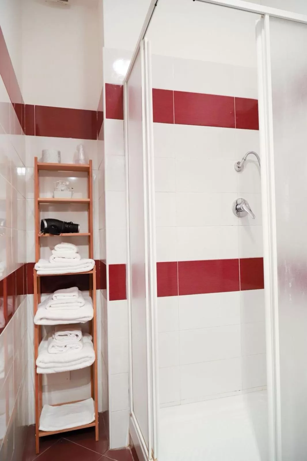 Shower in Vanella Rome Domus