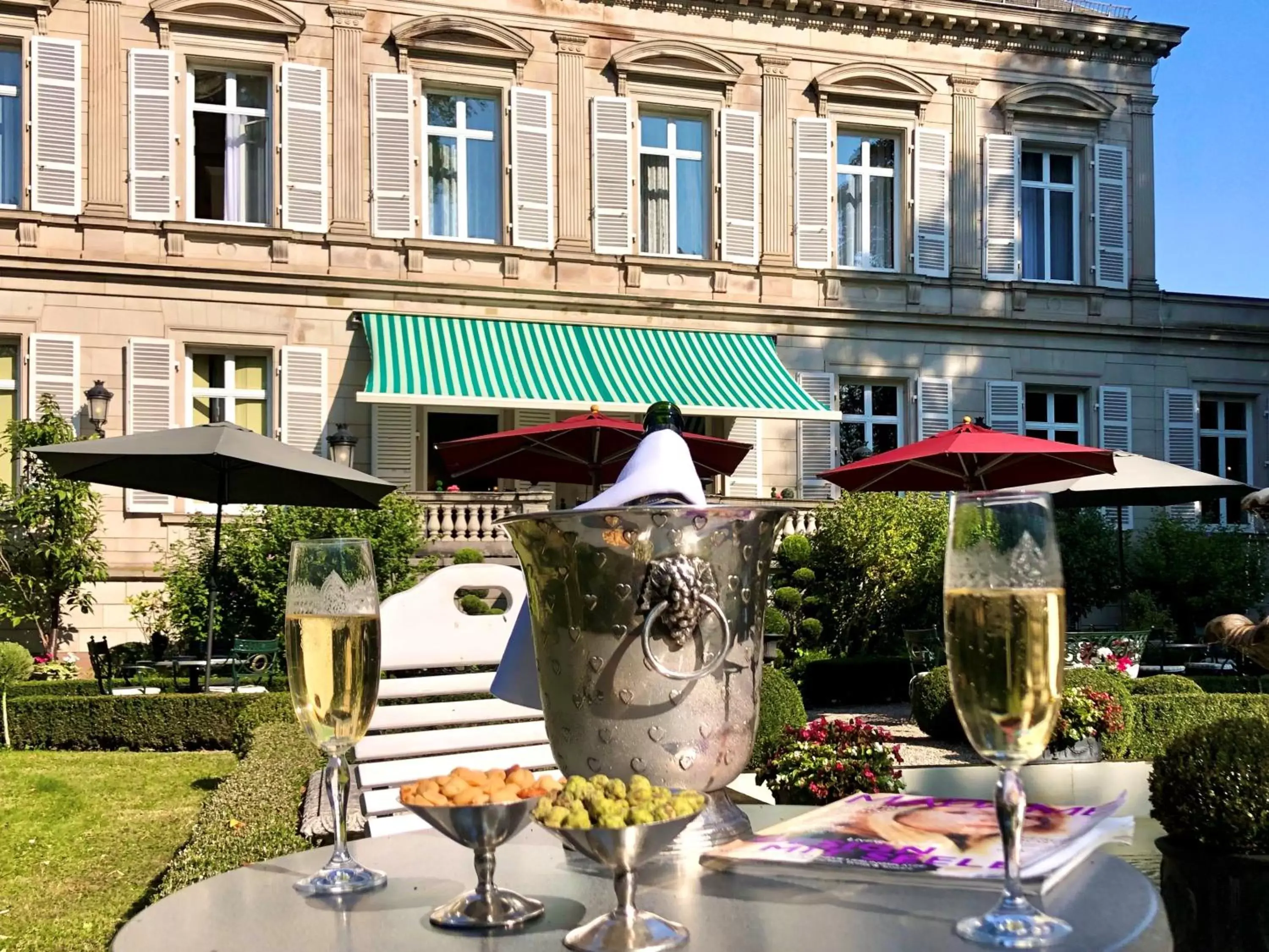 Garden in Hotel Belle Epoque