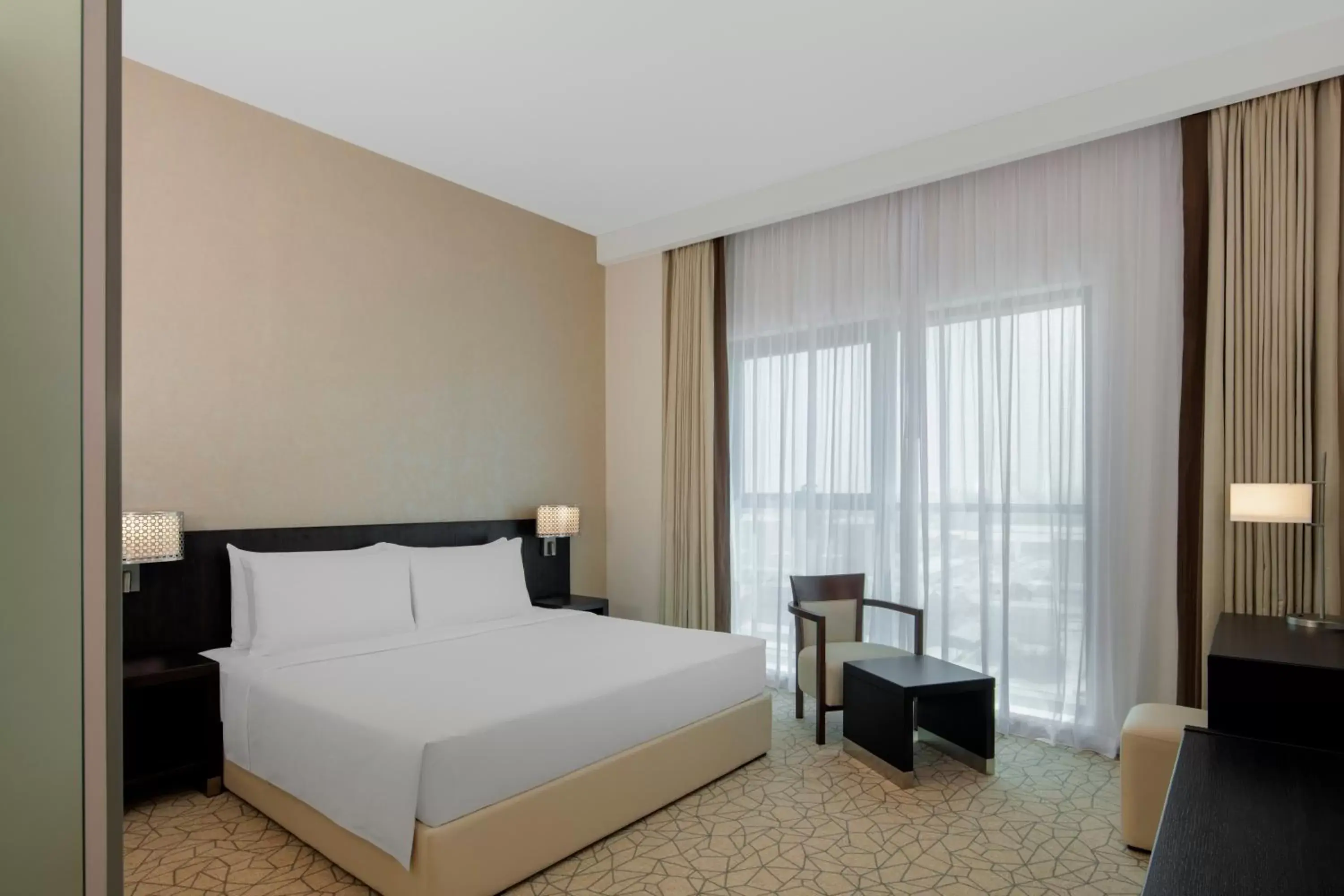 Bed in Hyatt Place Dubai Jumeirah Residences