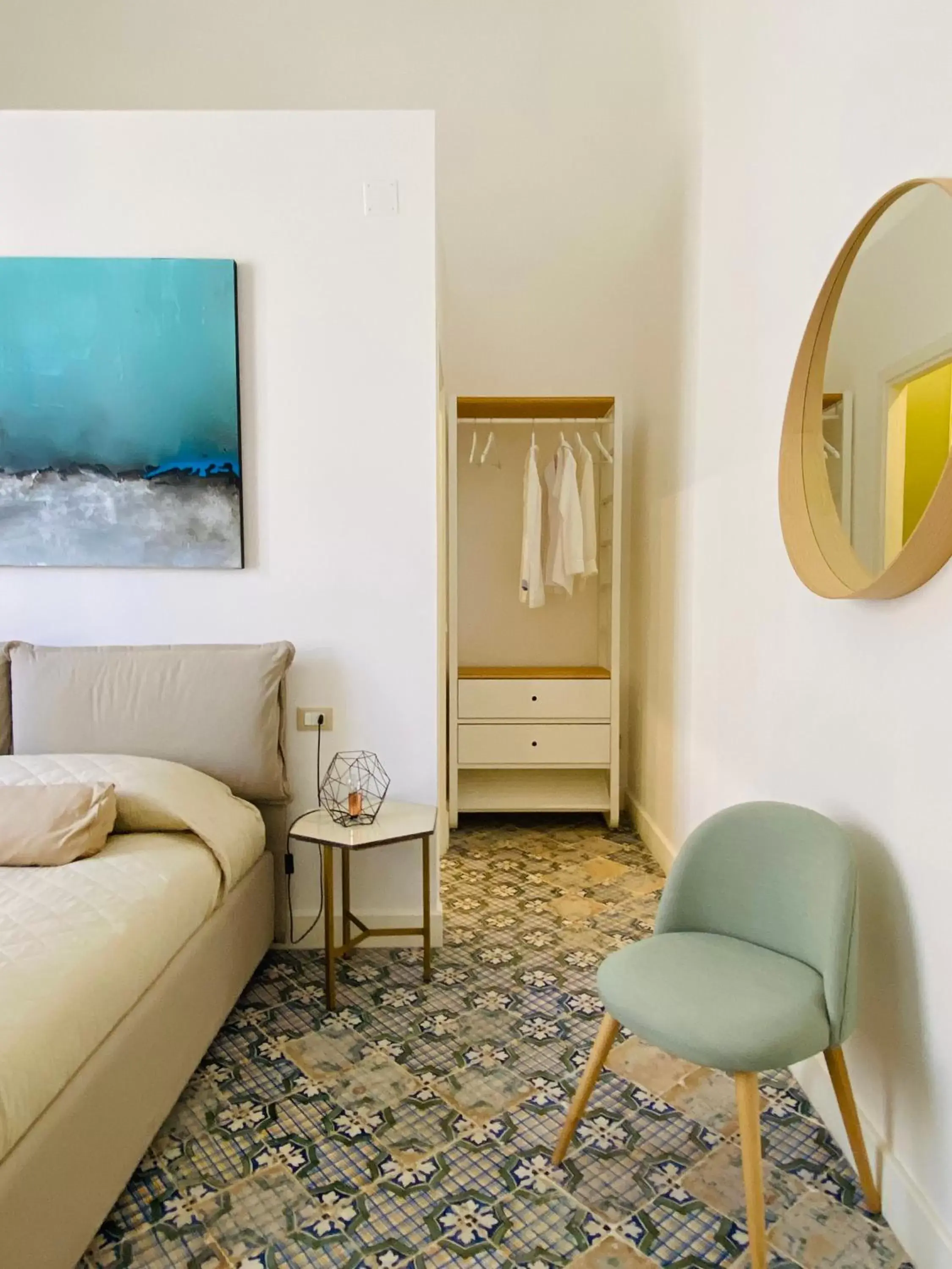 Deluxe Double Room with Balcony - single occupancy in B&B Palazzo Corselli Deluxe Double Room with Balcony - single occupancy in B&B Palazzo Corselli