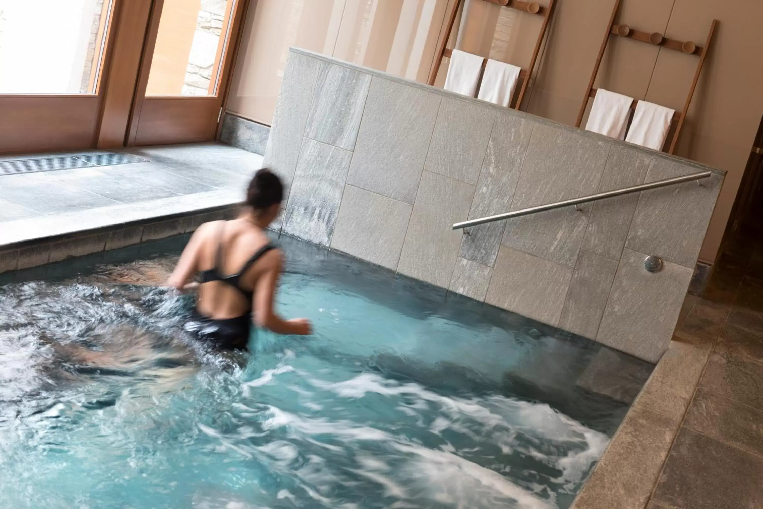 Guests, Swimming Pool in Grand Hotel Della Posta