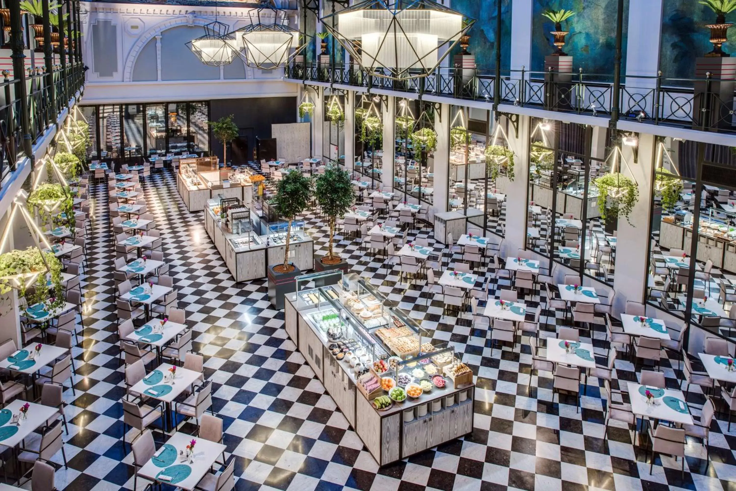 Breakfast, Restaurant/Places to Eat in Anantara Grand Hotel Krasnapolsky Amsterdam