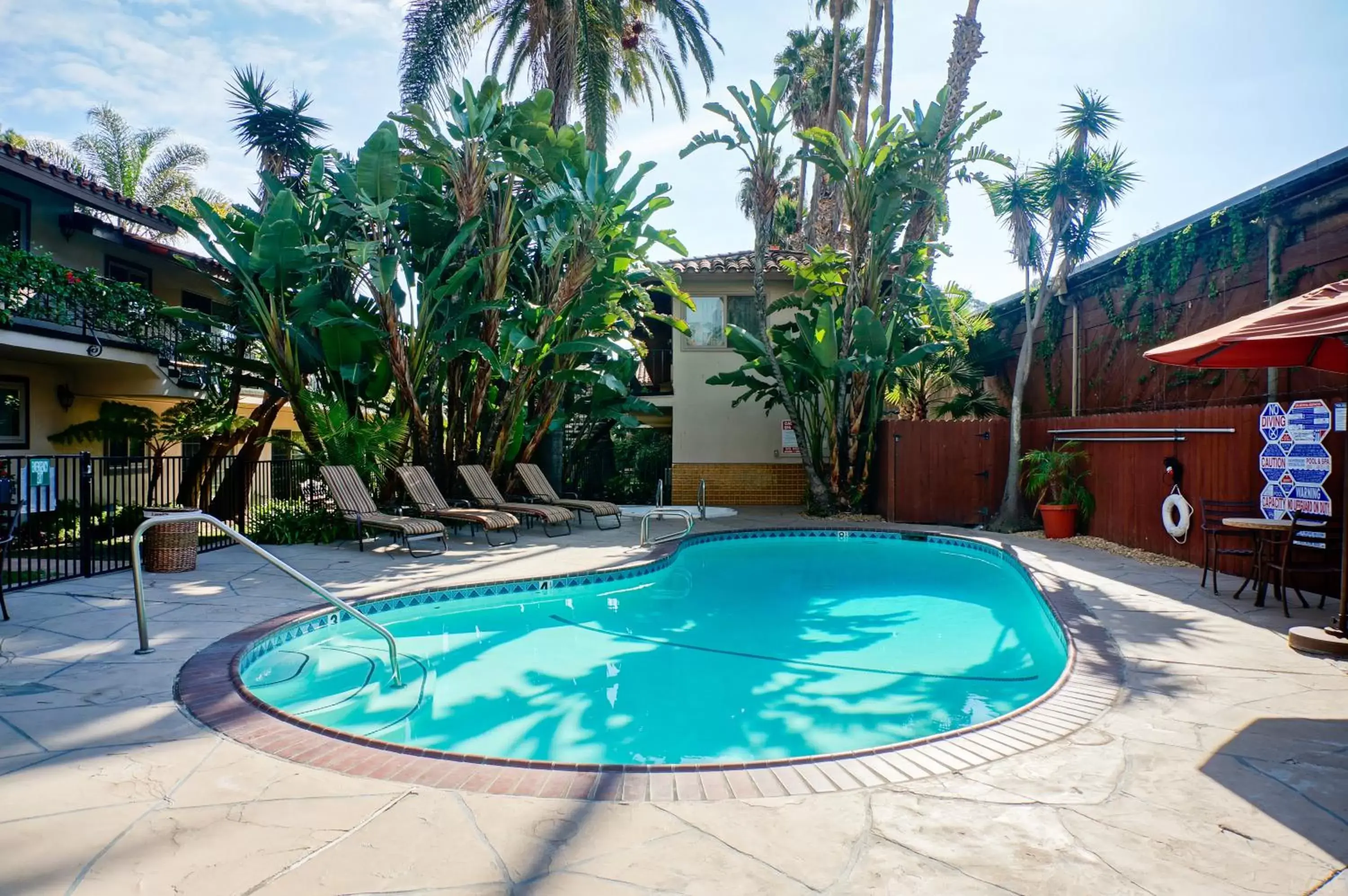 Swimming Pool in Inn by the Harbor