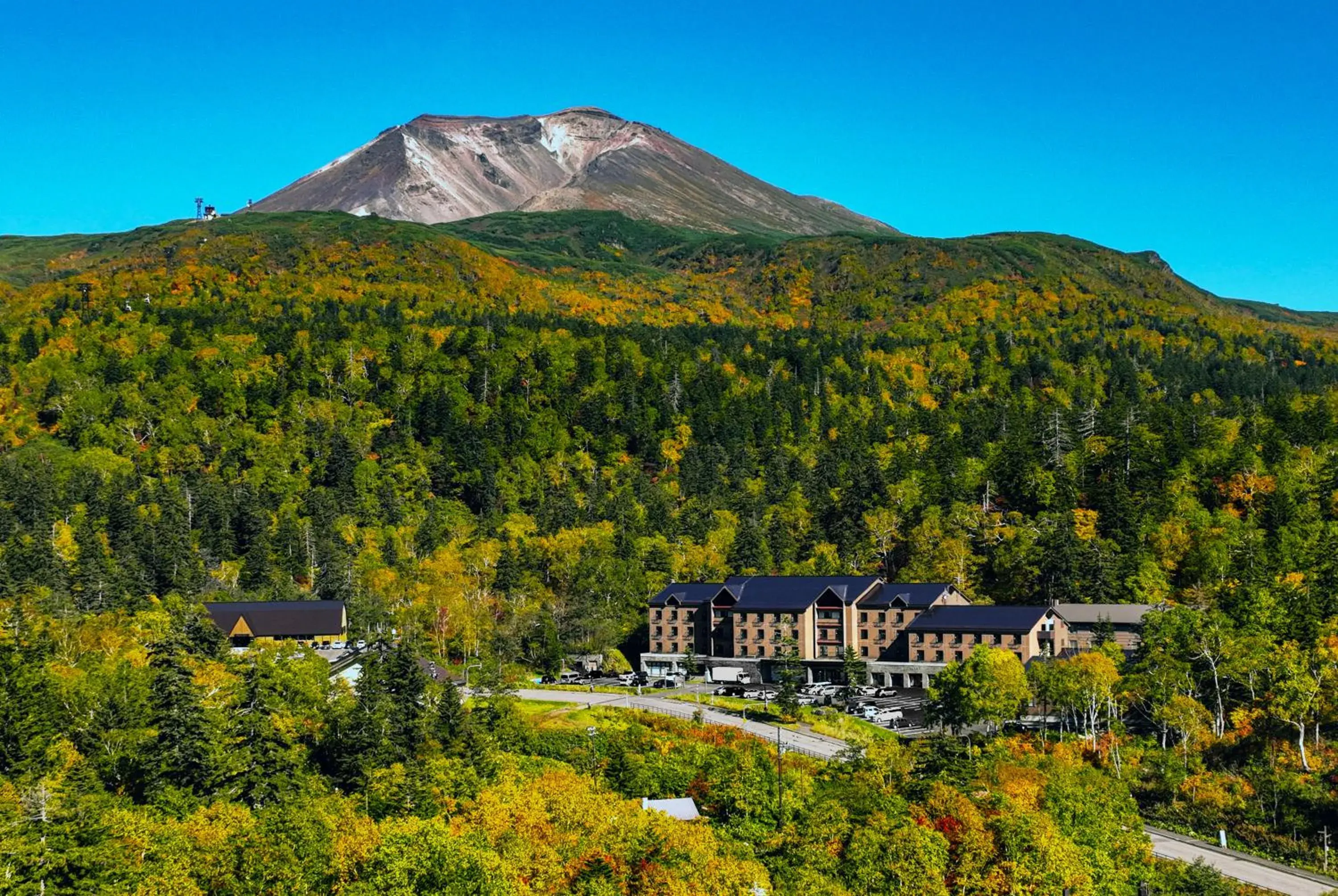 Property building in Asahidake Onsen Hotel Bear Monte