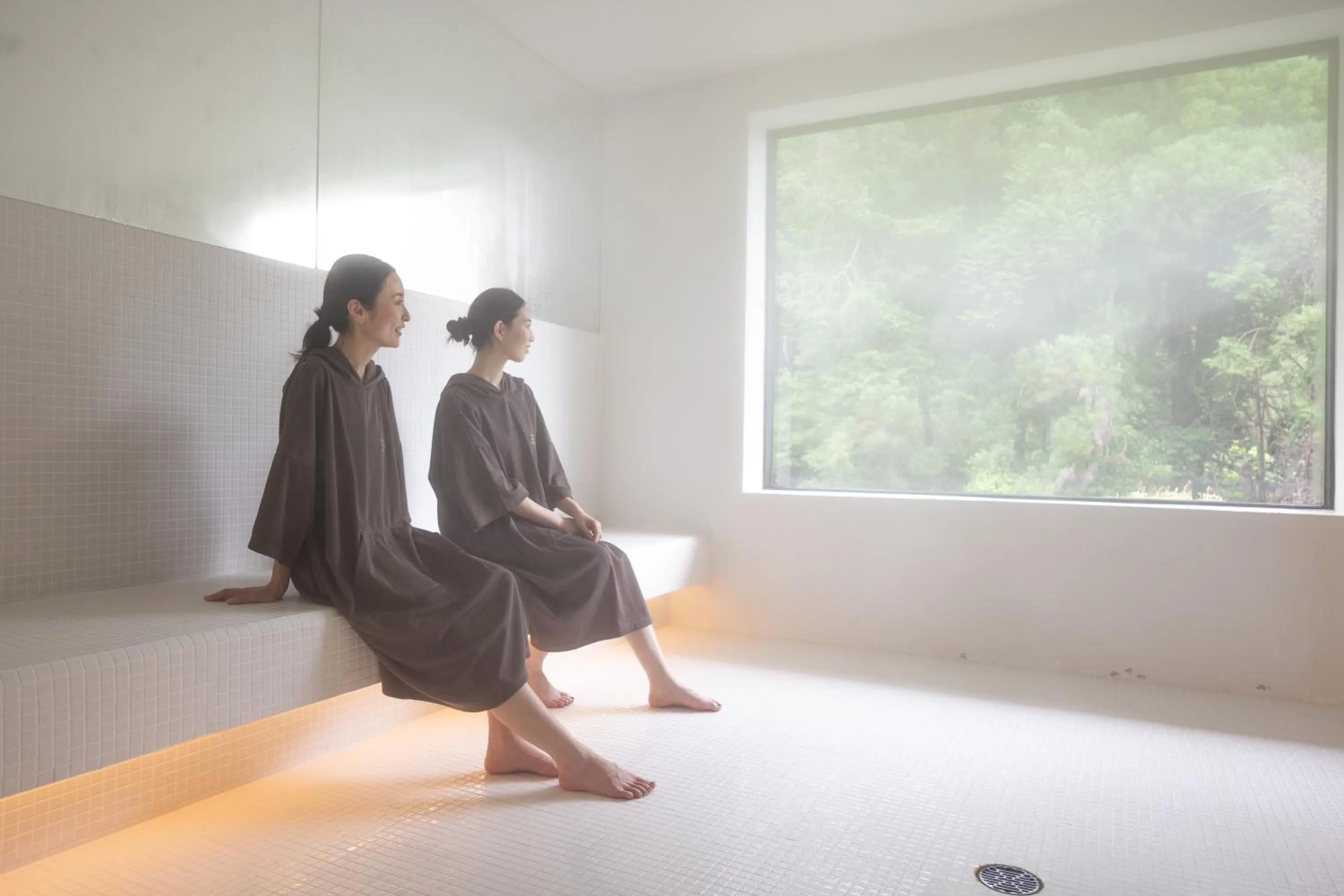 Steam room in Urari Takeo Garden Terrace Spa Resorts