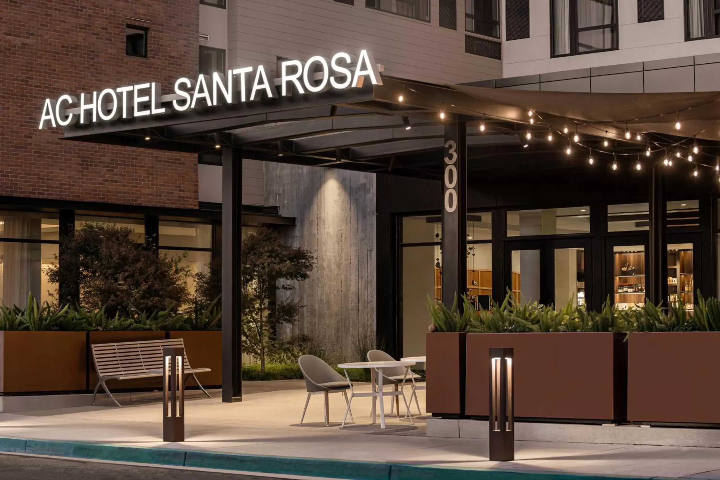 Property building in AC Hotel by Marriott Santa Rosa Sonoma Wine Country