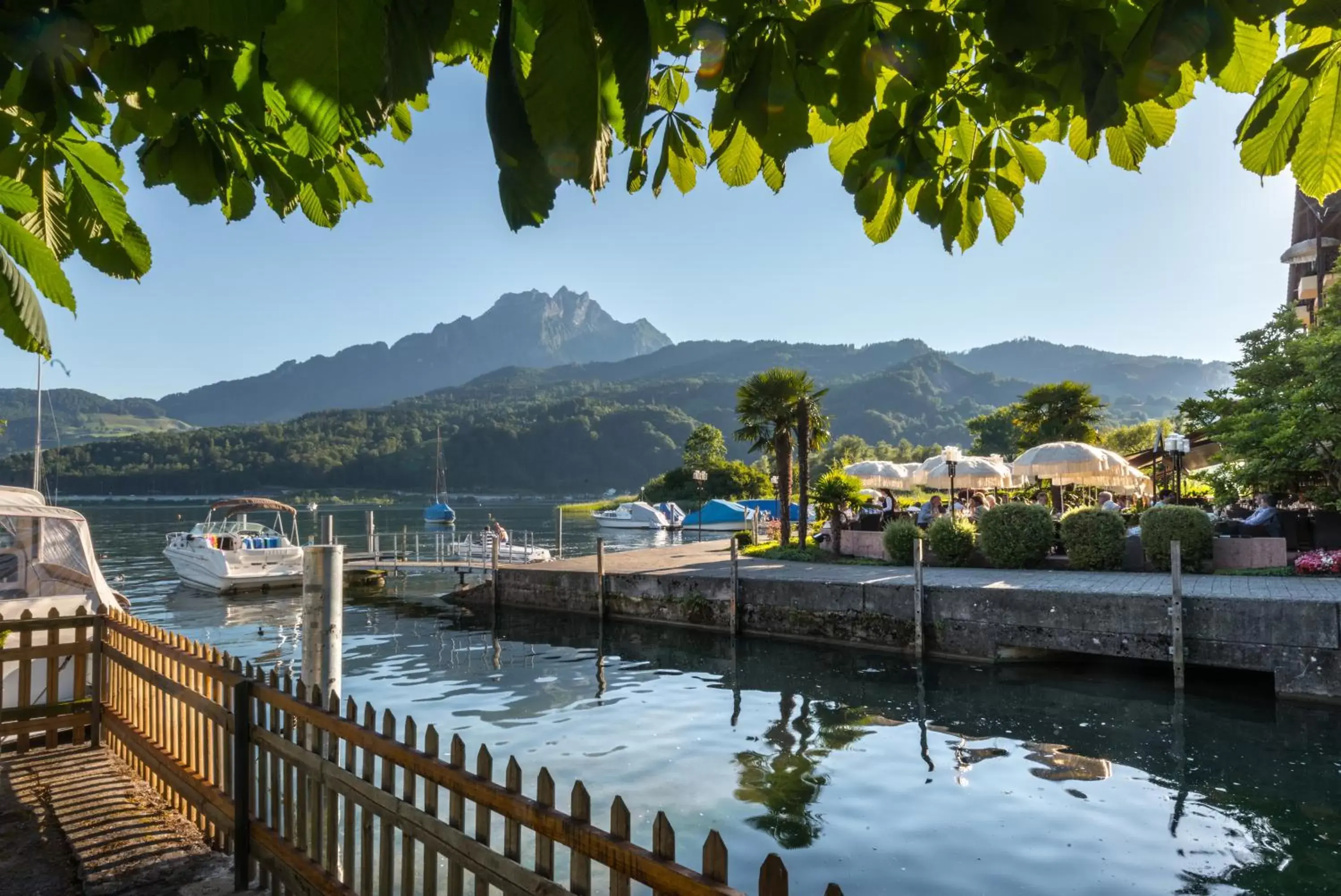 Lake view, Mountain View in Seehotel Sternen
