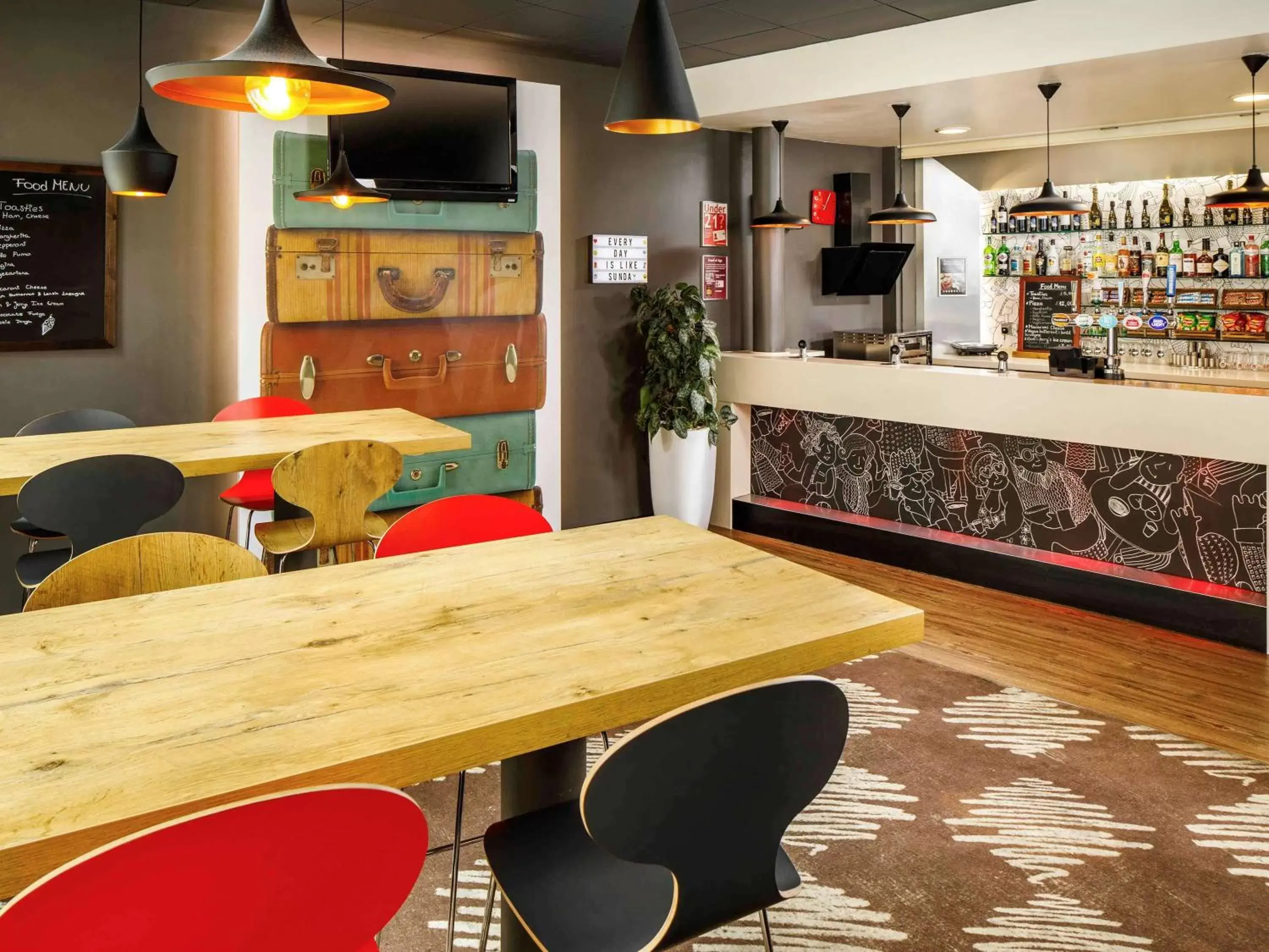 Restaurant/places to eat, Lounge/Bar in ibis Nottingham Centre