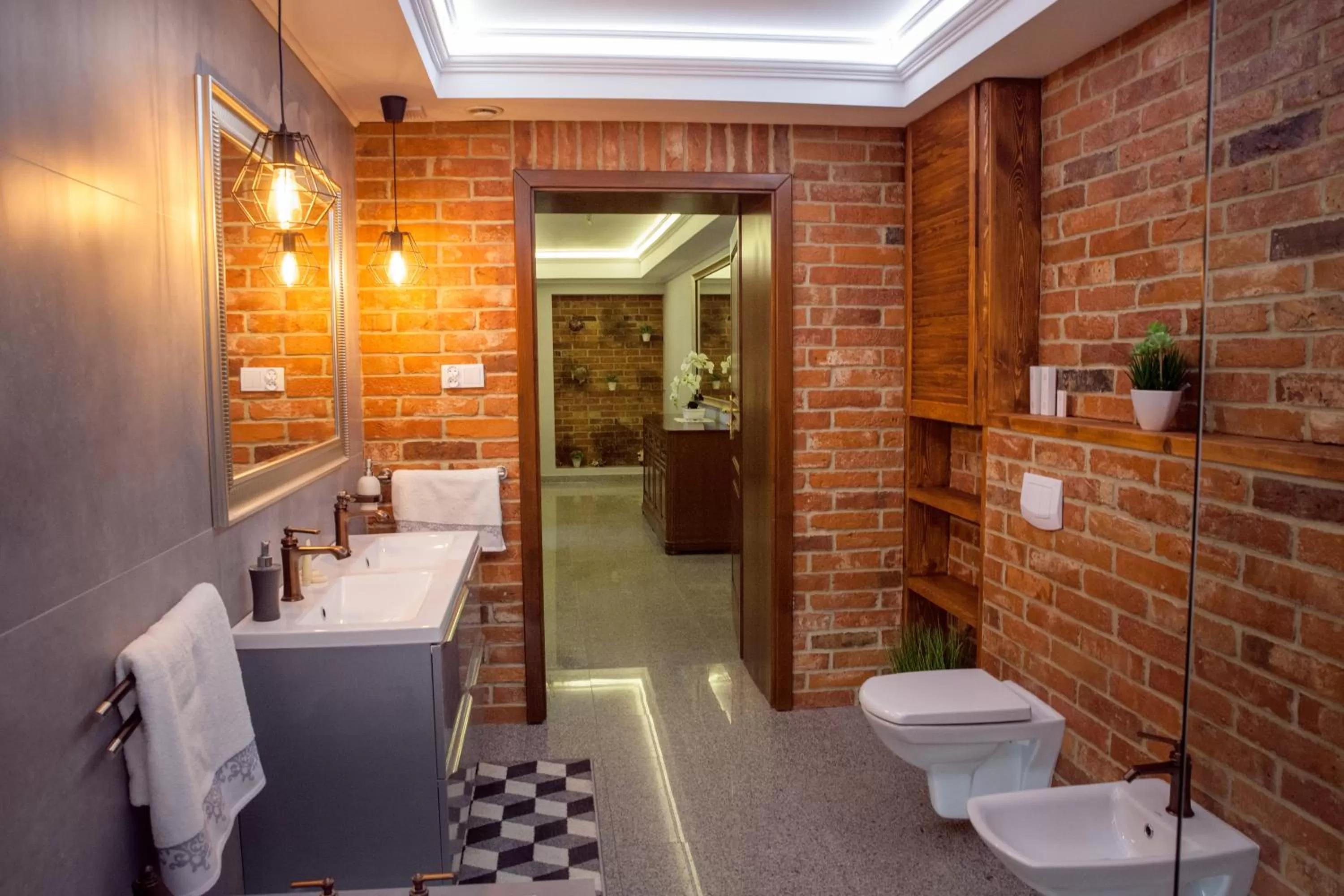 Bathroom in Hotel Willa Starosty