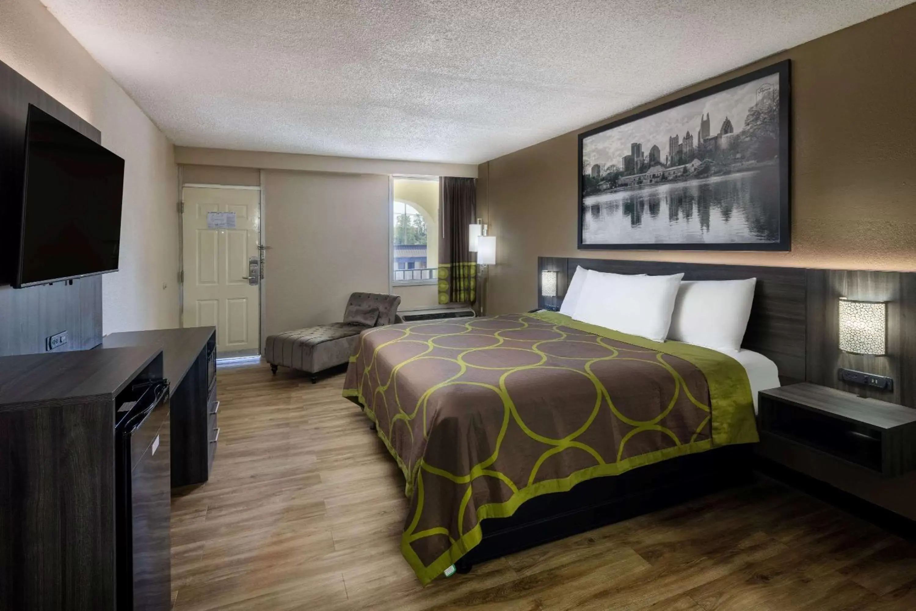 Photo of the whole room, Bed in Super 8 by Wyndham McDonough GA