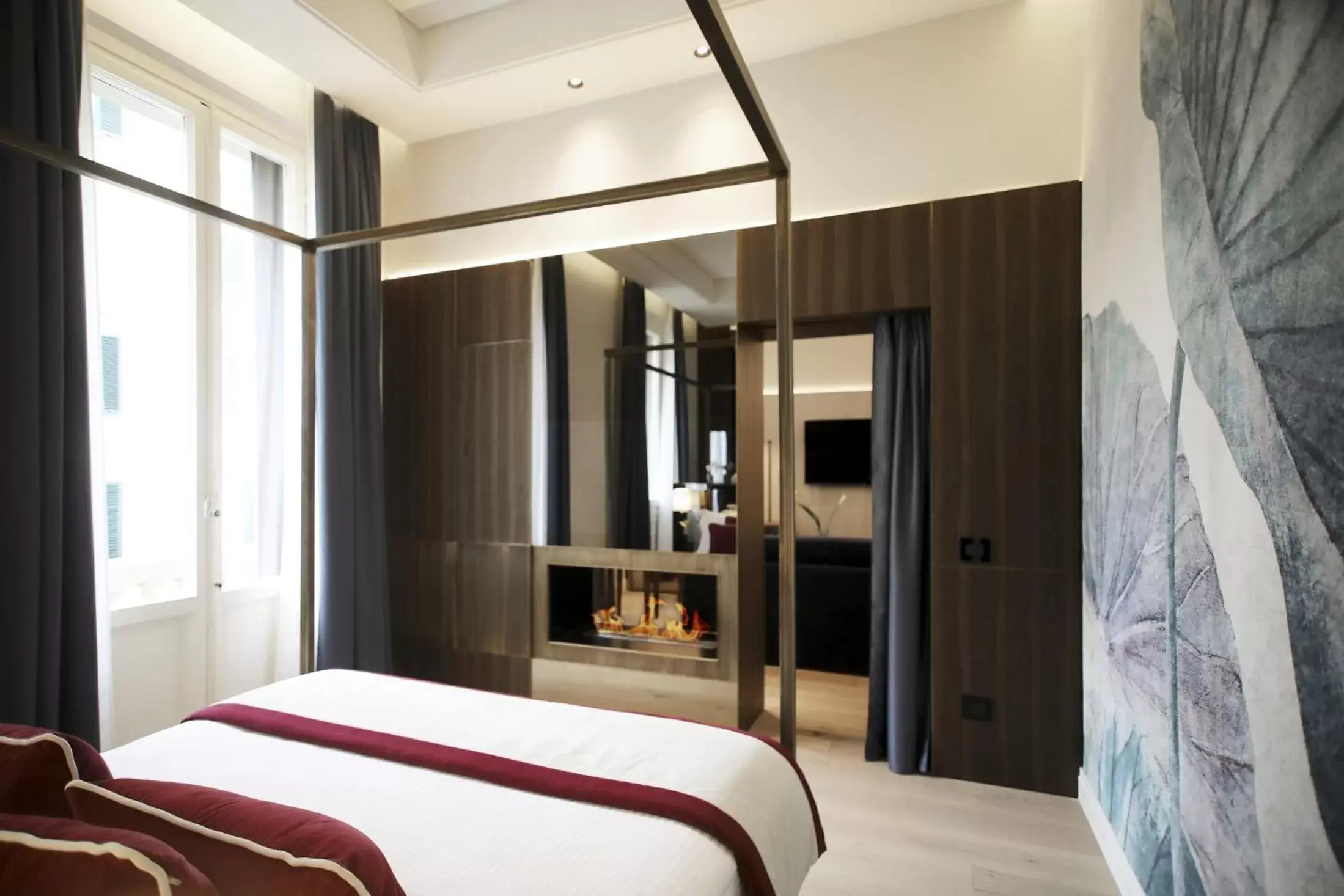 TV and multimedia, Bed in Messori Suites