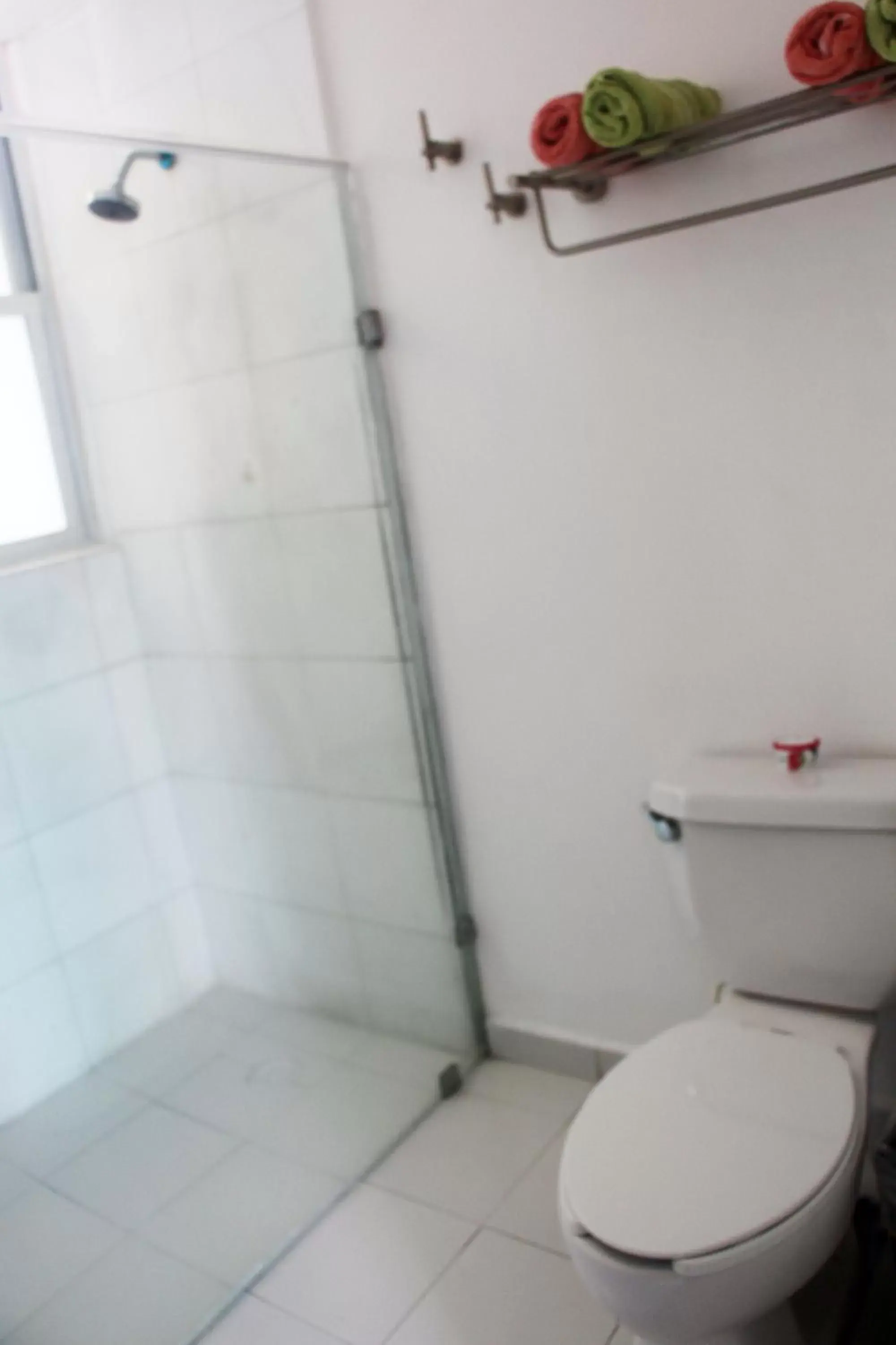 Shower, Bathroom in Hotel & Hostal Casa de Luz Cancun