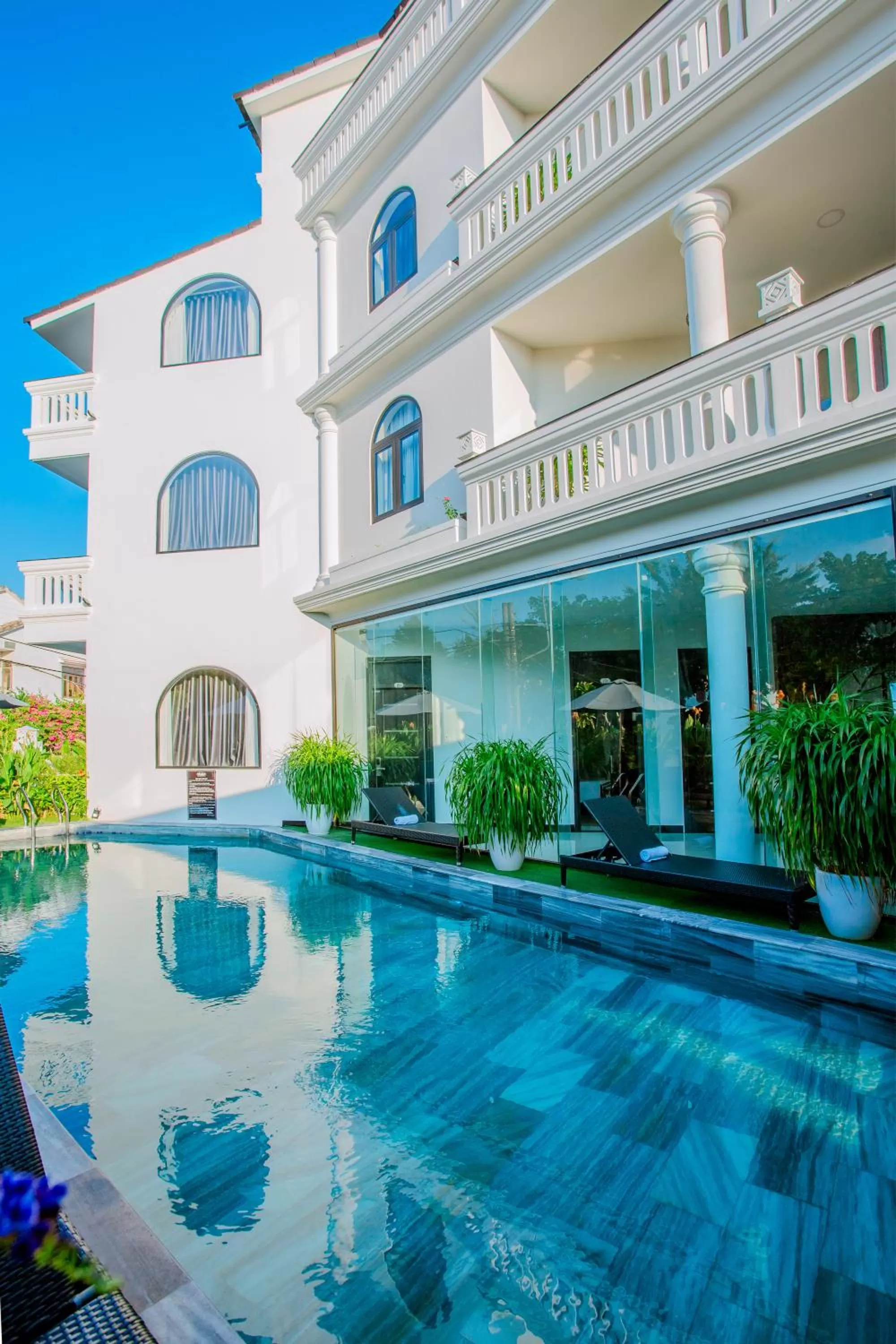 Property building in Hoianation Villas Hotel