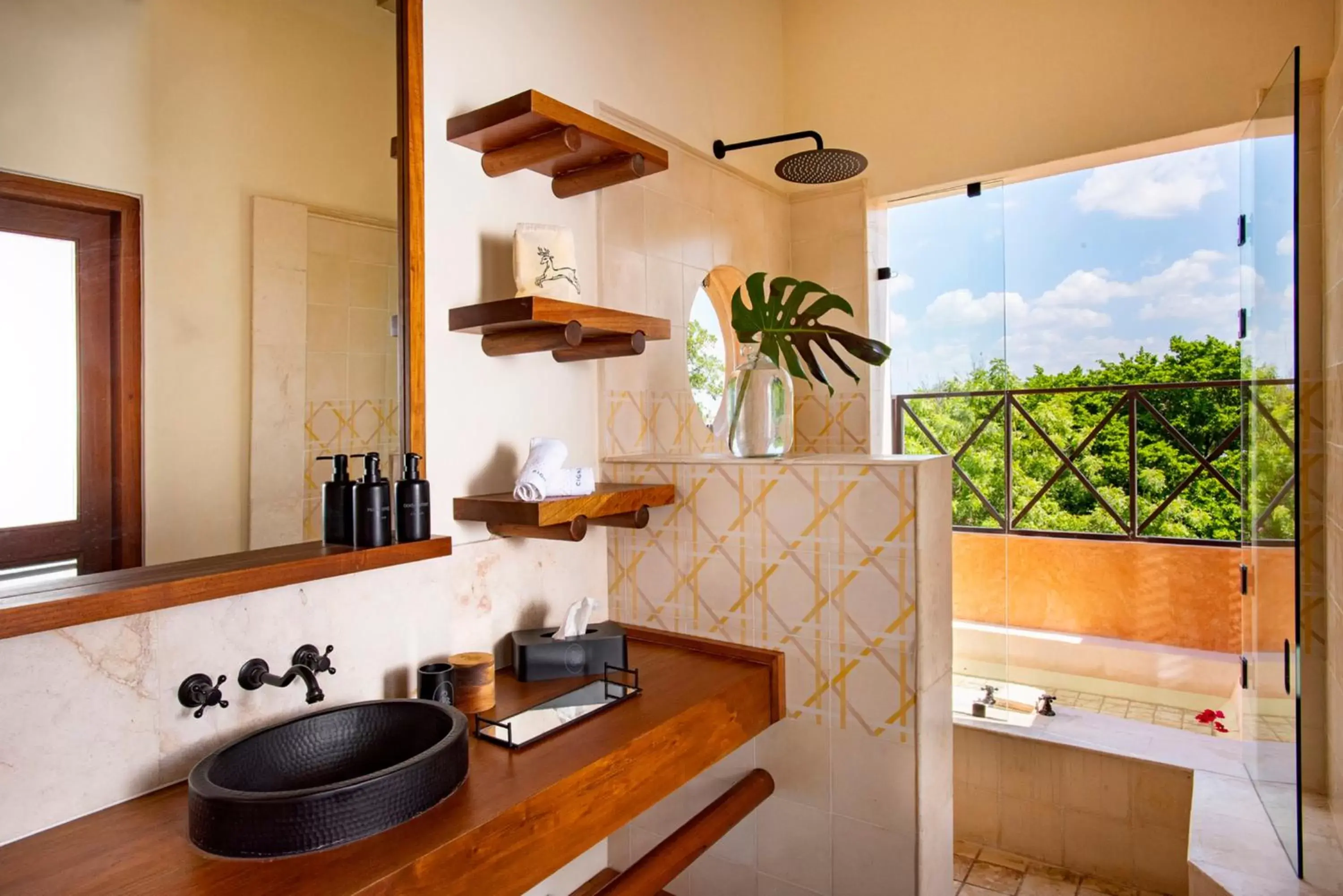 Bathroom, Kitchen/Kitchenette in CIGNO HOTEL BOUTIQUE- Adults Only