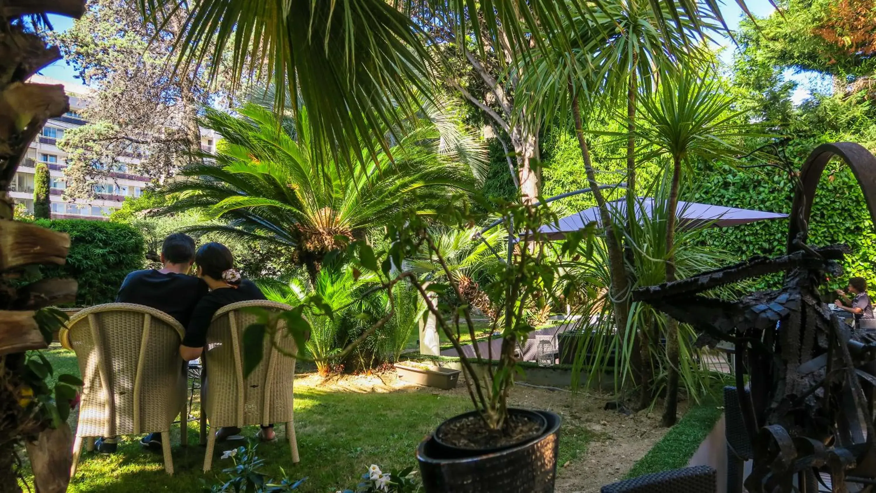 Garden in Cézanne Hôtel Spa