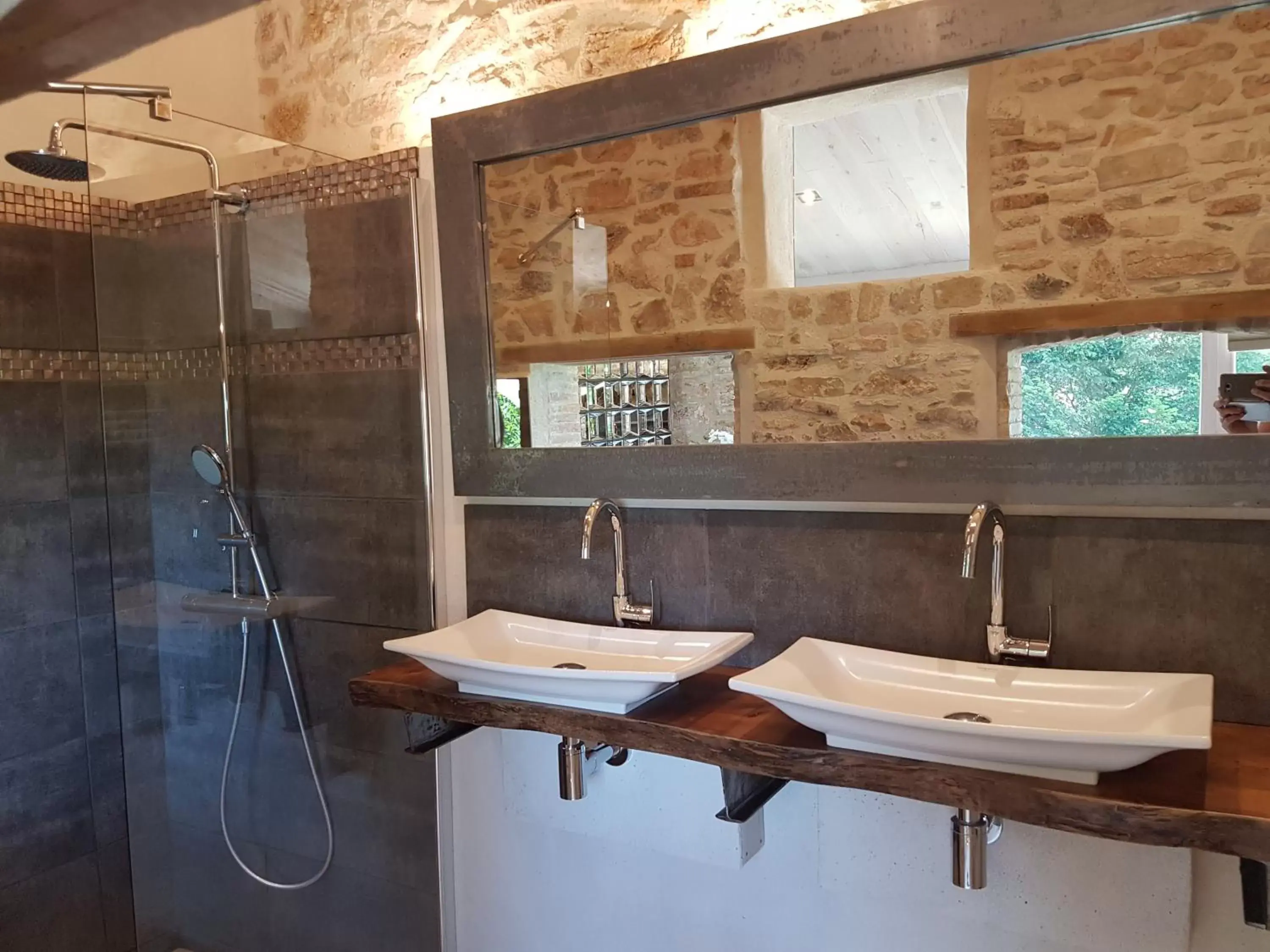 Shower, Bathroom in Le Domaine Saint Martin