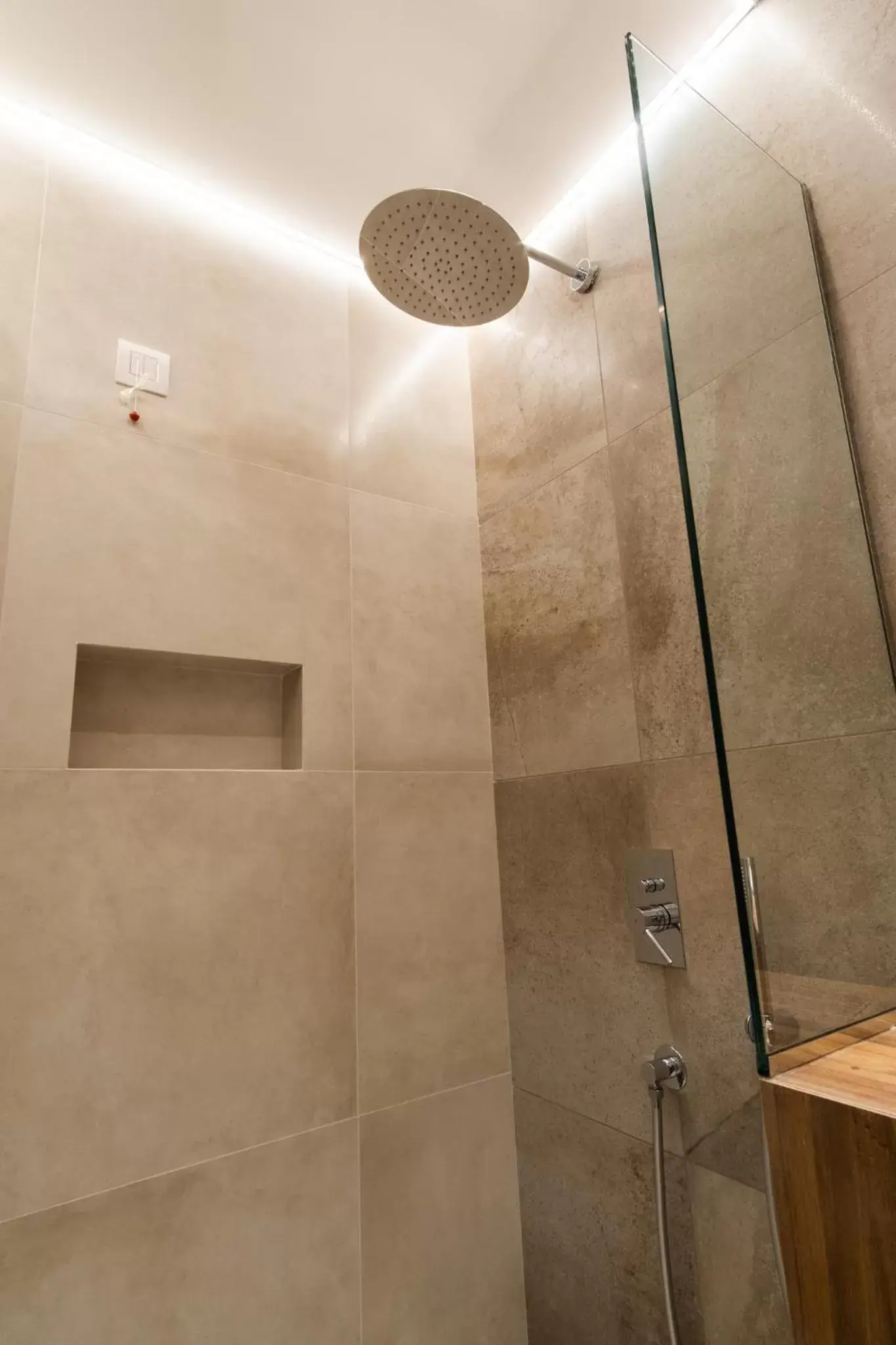 Shower, Bathroom in Aktaion Beach Boutique Hotel & Spa