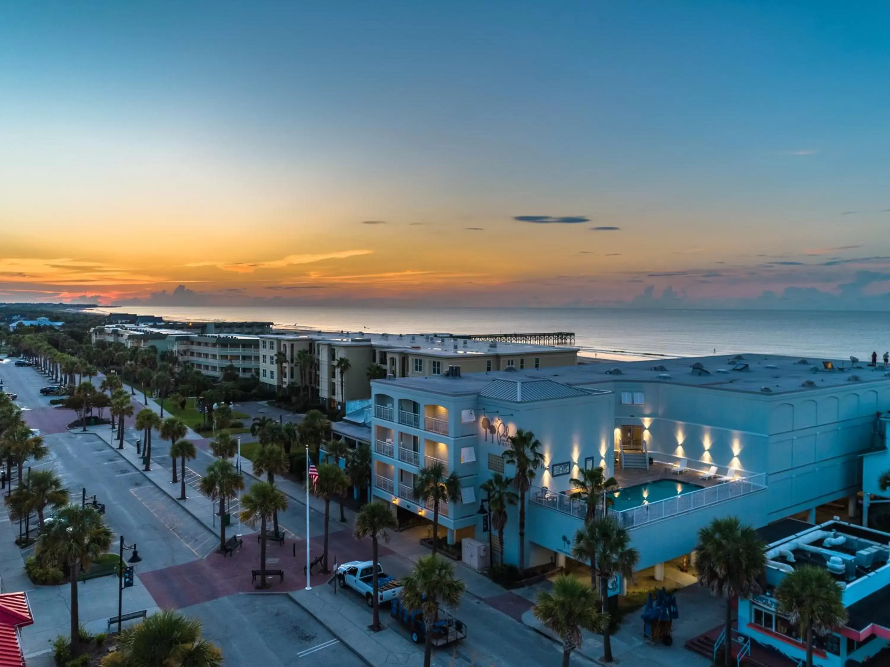 Natural landscape in The Palms Oceanfront Hotel