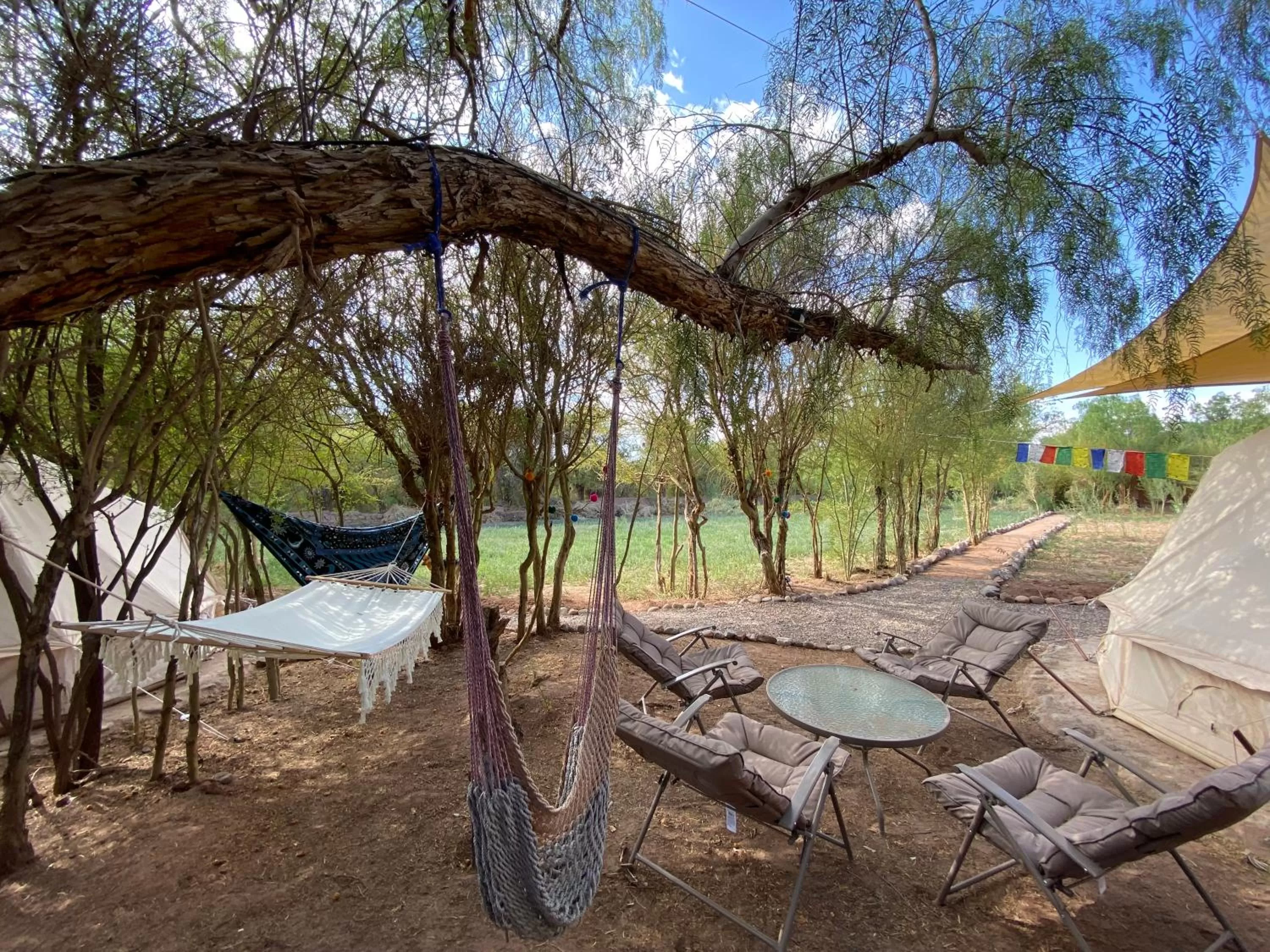 Natural landscape in CaminAndes Hostal