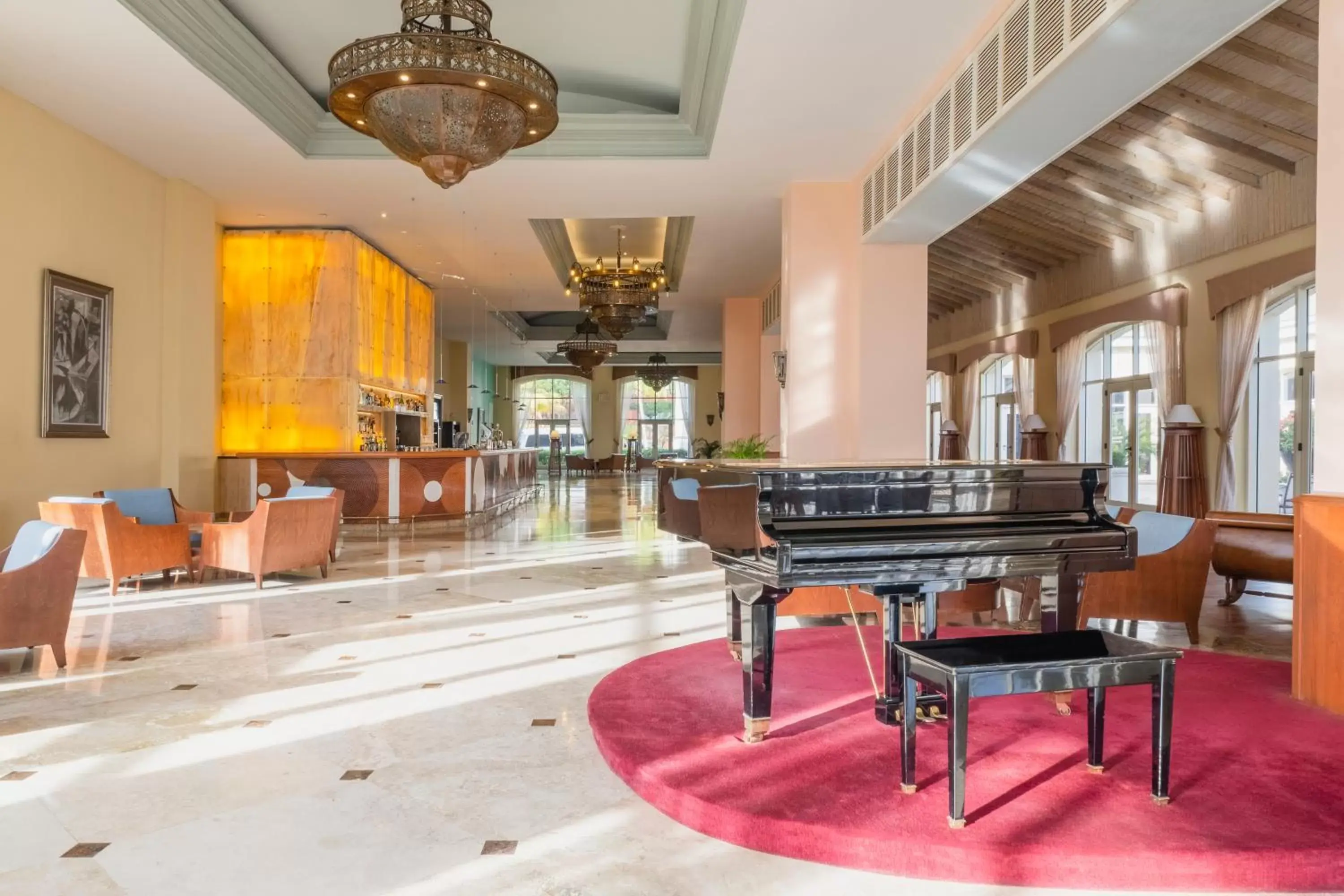 Lounge or bar in Iberostar Waves Rose Hall Beach - All Inclusive Lounge or bar in Iberostar Waves Rose Hall Beach - All Inclusive