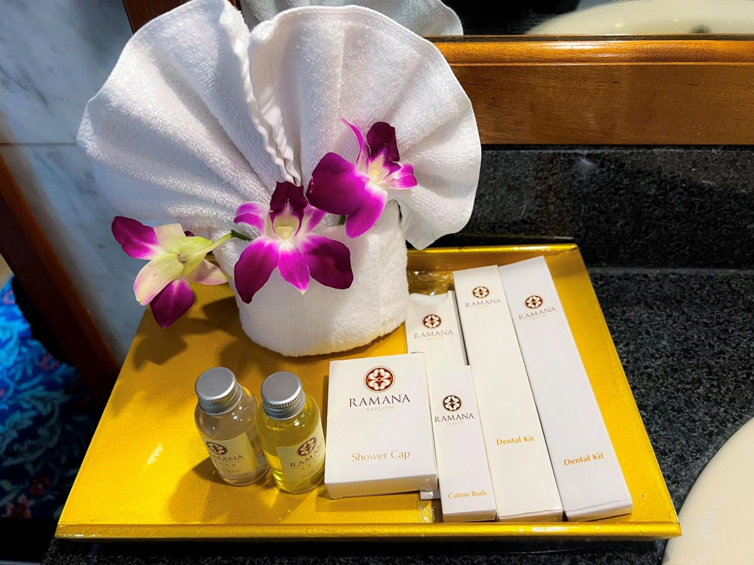 Bathroom in Ramana Saigon Hotel