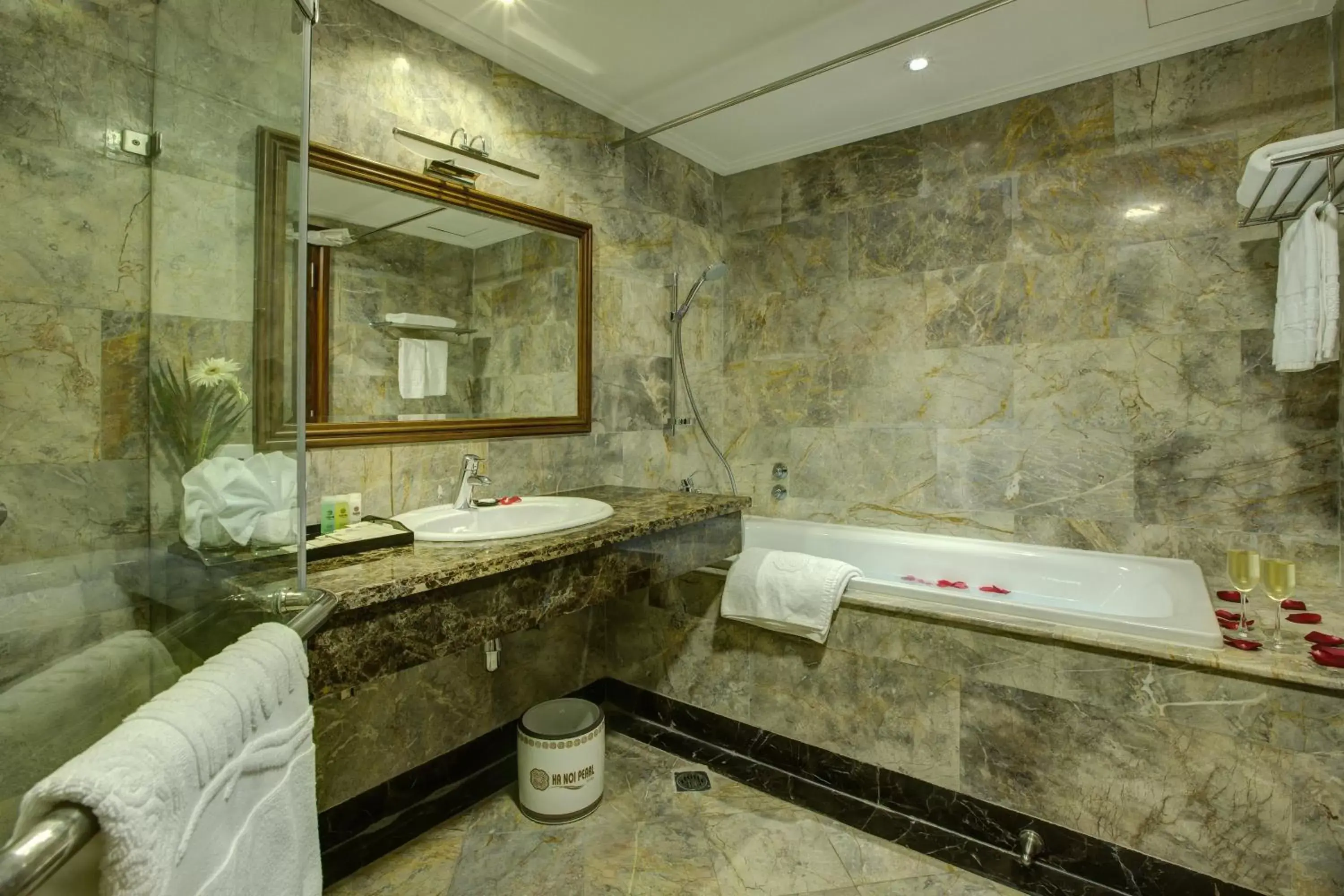 Bathroom in Hanoi Pearl Hotel