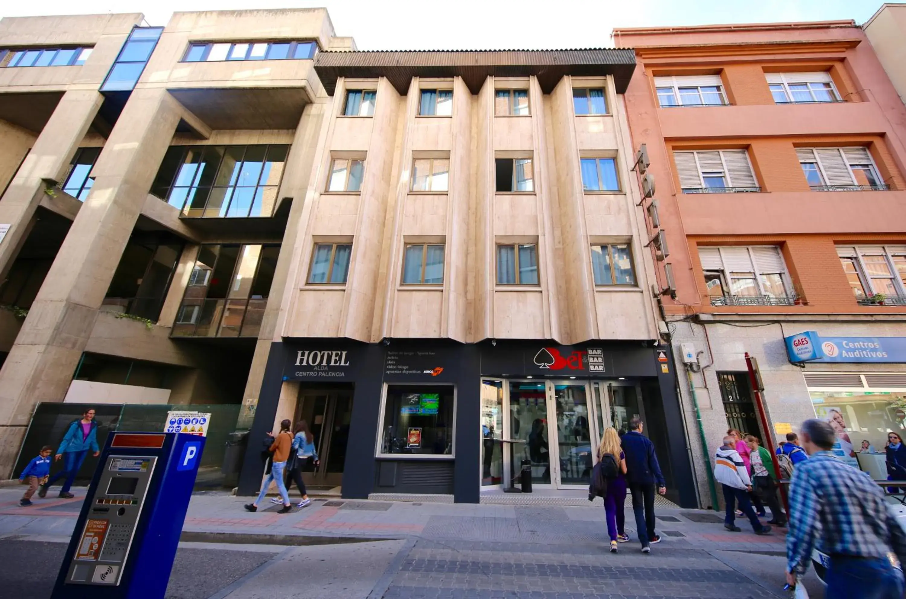 Property building in Hotel Alda Centro Palencia Property building in Hotel Alda Centro Palencia