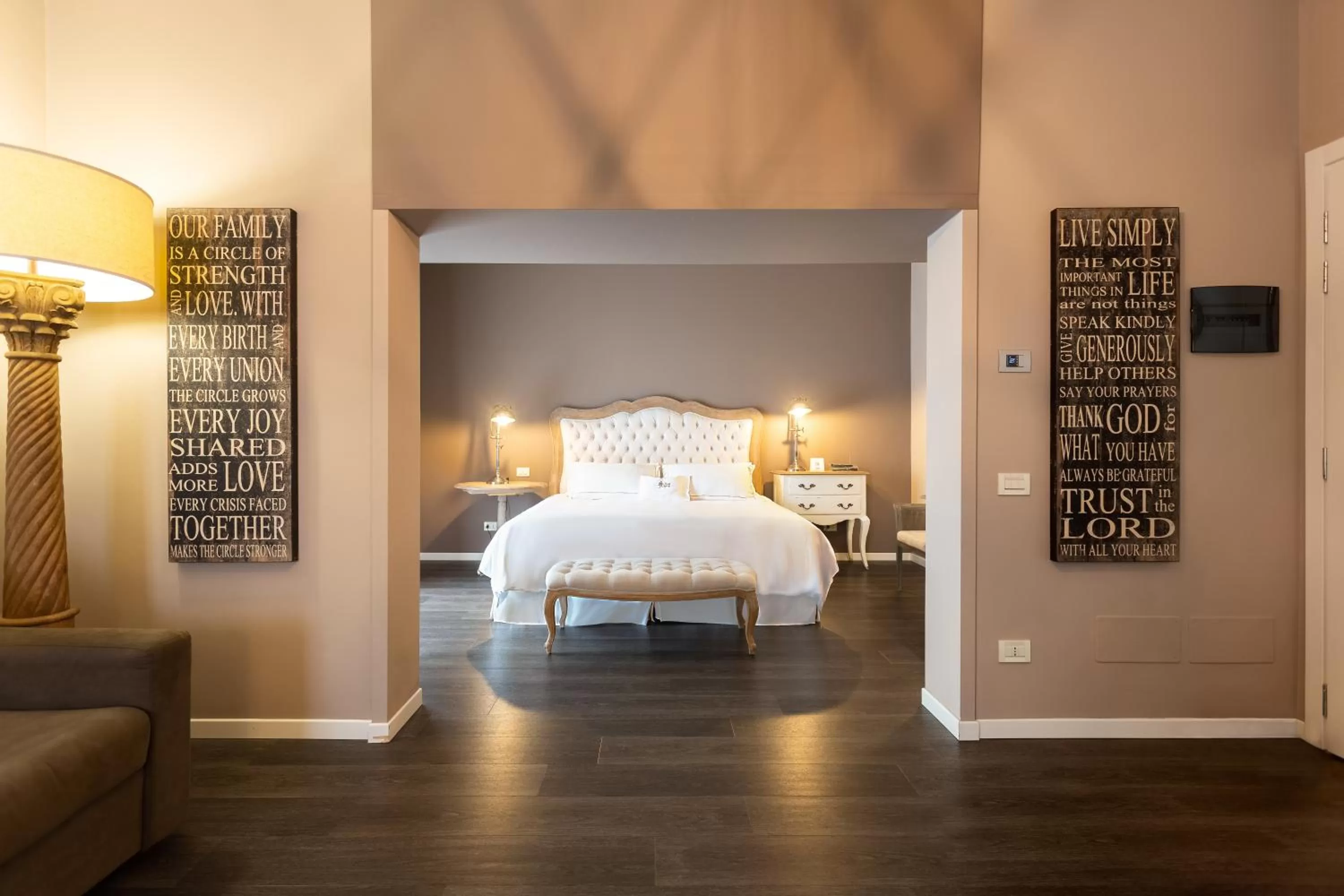 Bedroom, Bed in Like Home Boutique Hotel