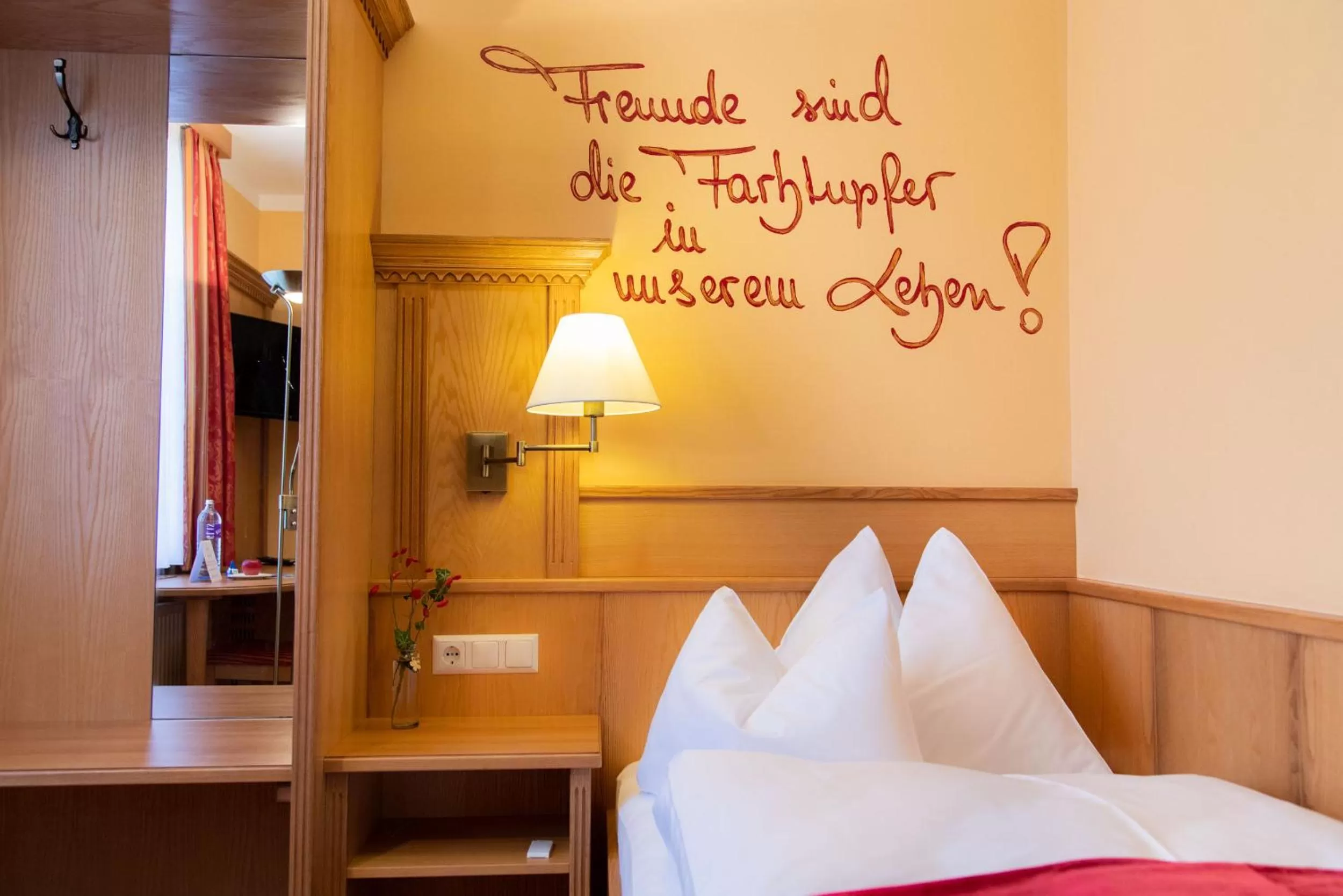 Bedroom, Bed in Bed and Breakfast Mittelkärnten