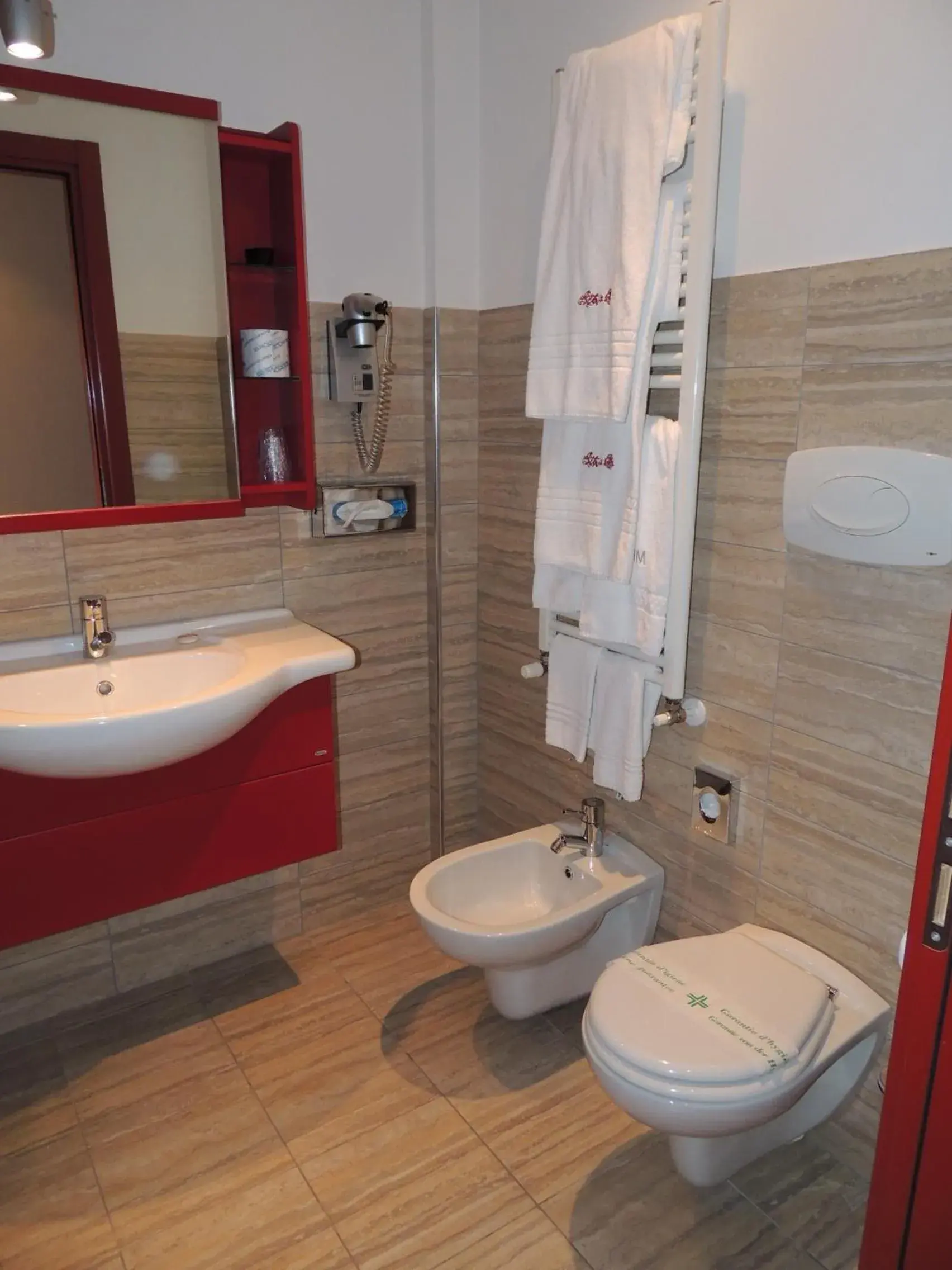 Bathroom in Cascina Scova Resort