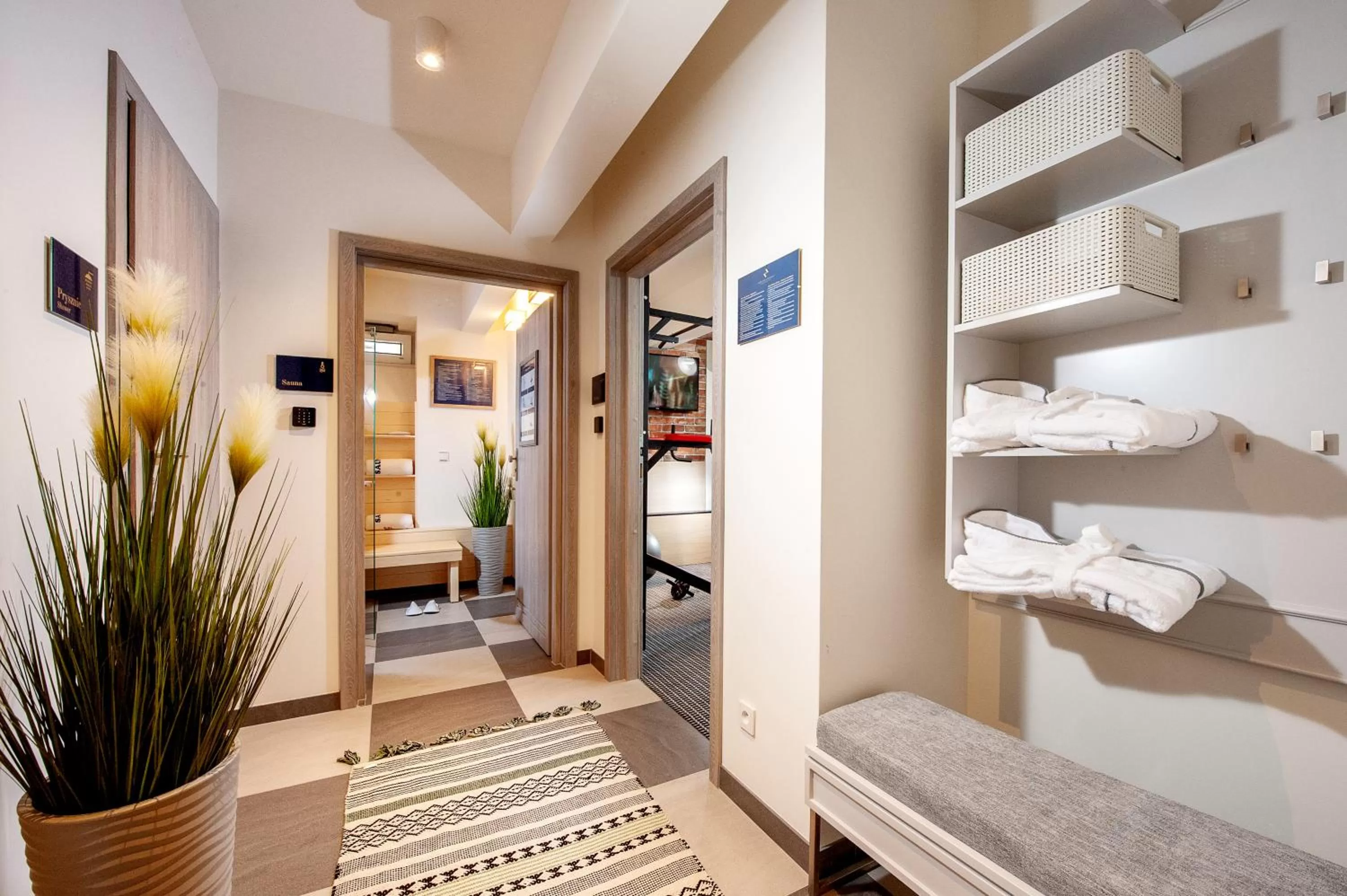 Sauna in Amber Design Residence