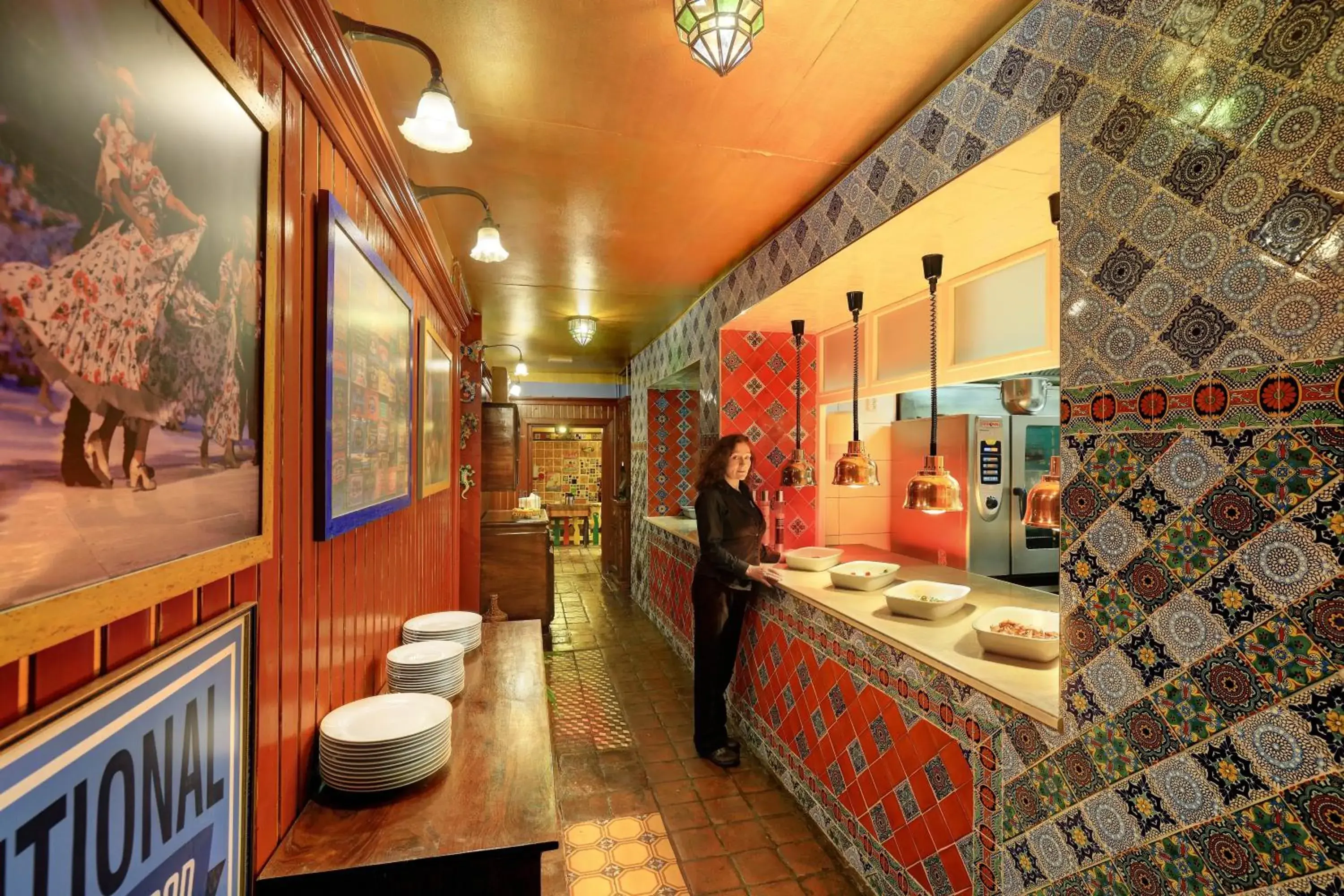 Restaurant/places to eat, Bathroom in Hotel Salvator