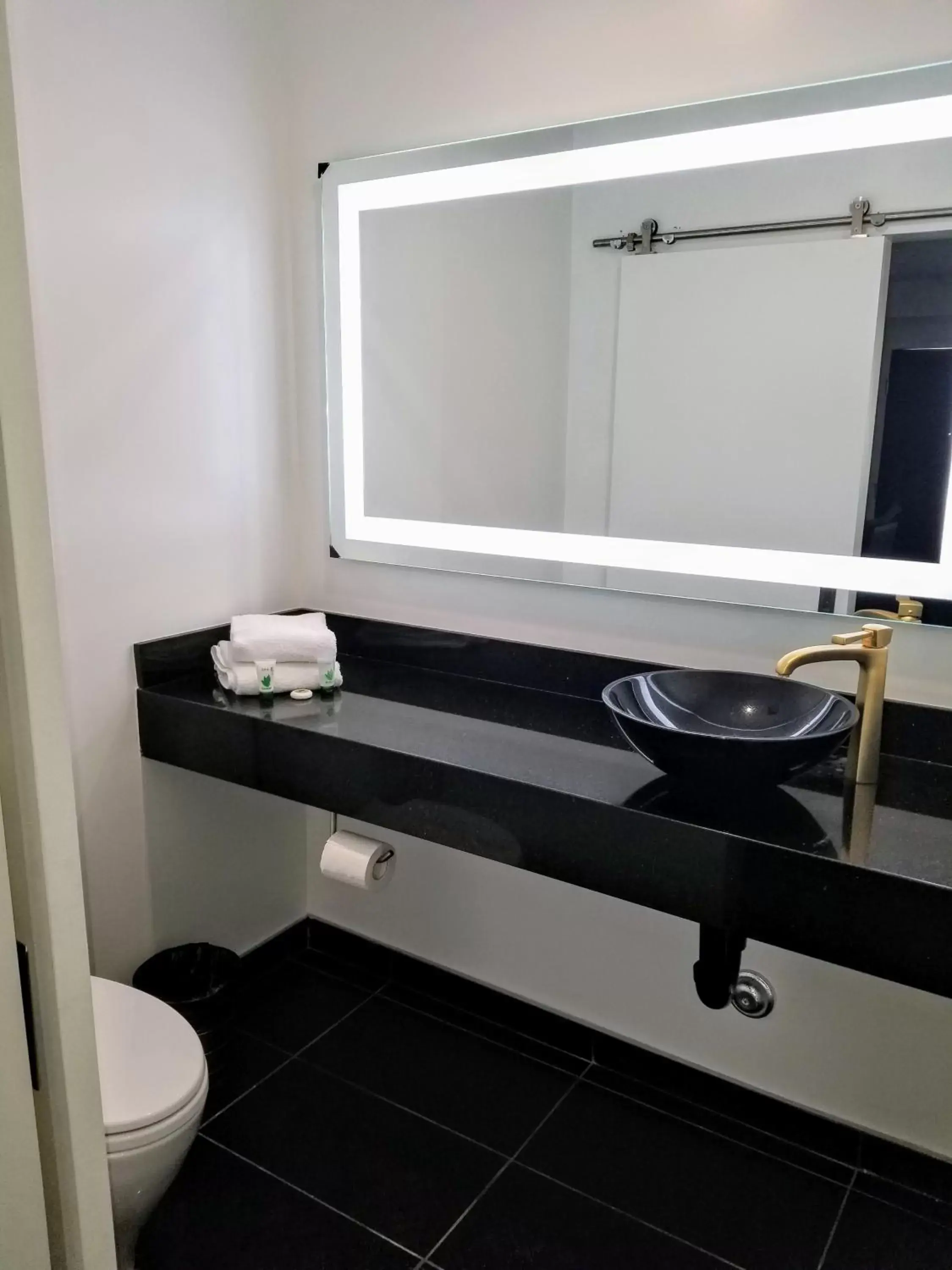 Bathroom in Glen Capri Inn and Suites - Burbank Universal