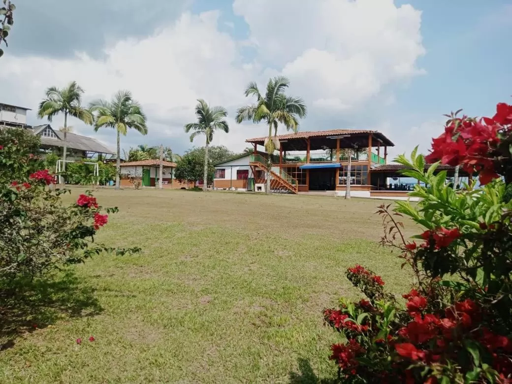 Property Building in Finca Hotel Cabañas del parque