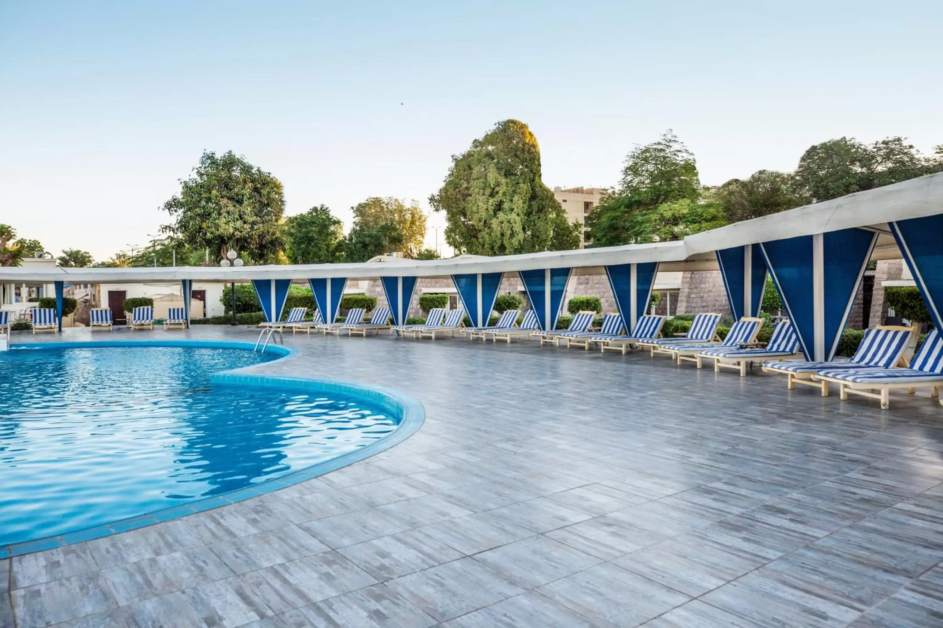 Day, Swimming Pool in Obelisk Nile Hotel Aswan