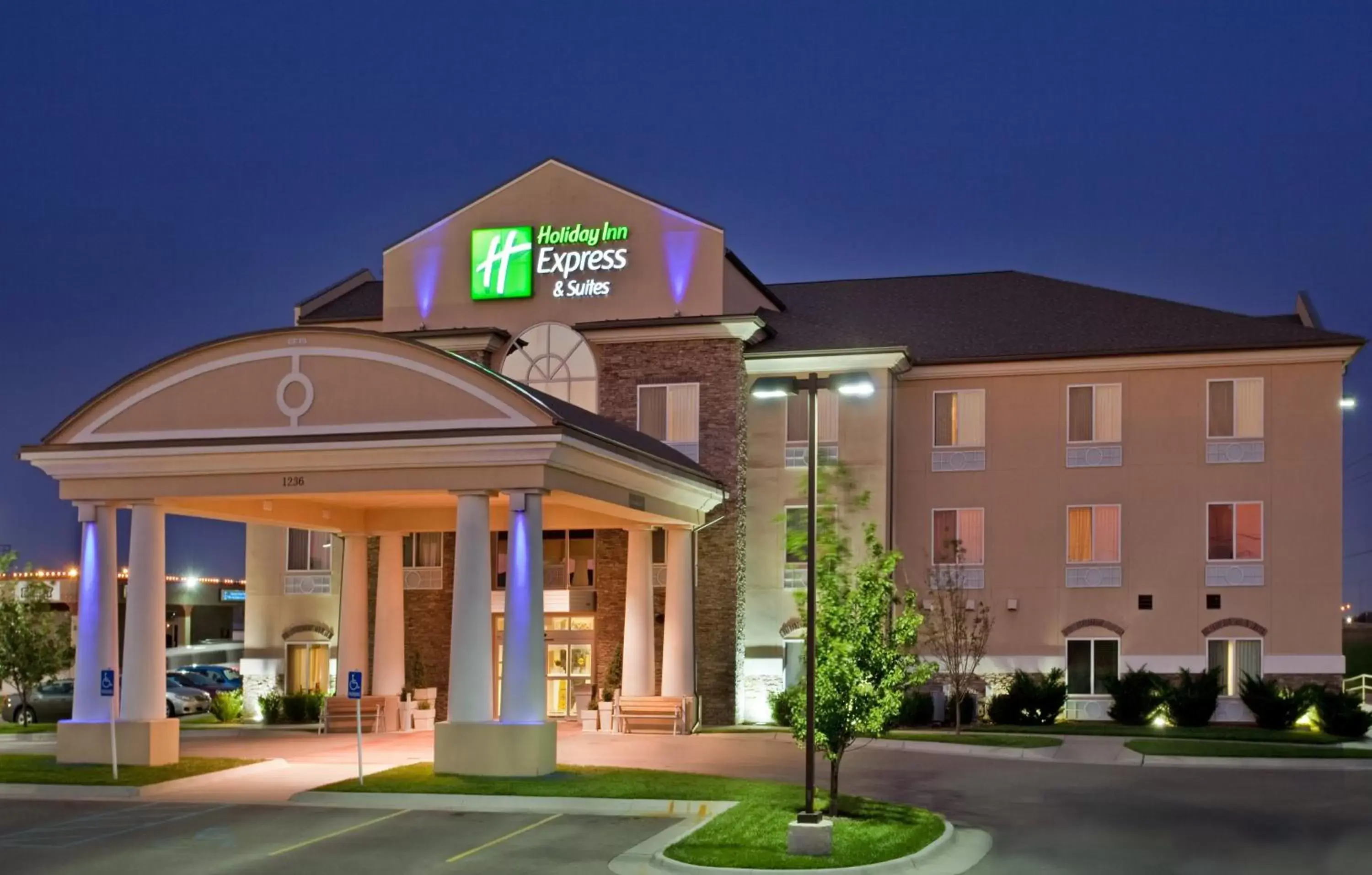 Property building in Holiday Inn Express Hotel & Suites Wichita Airport, an IHG Hotel