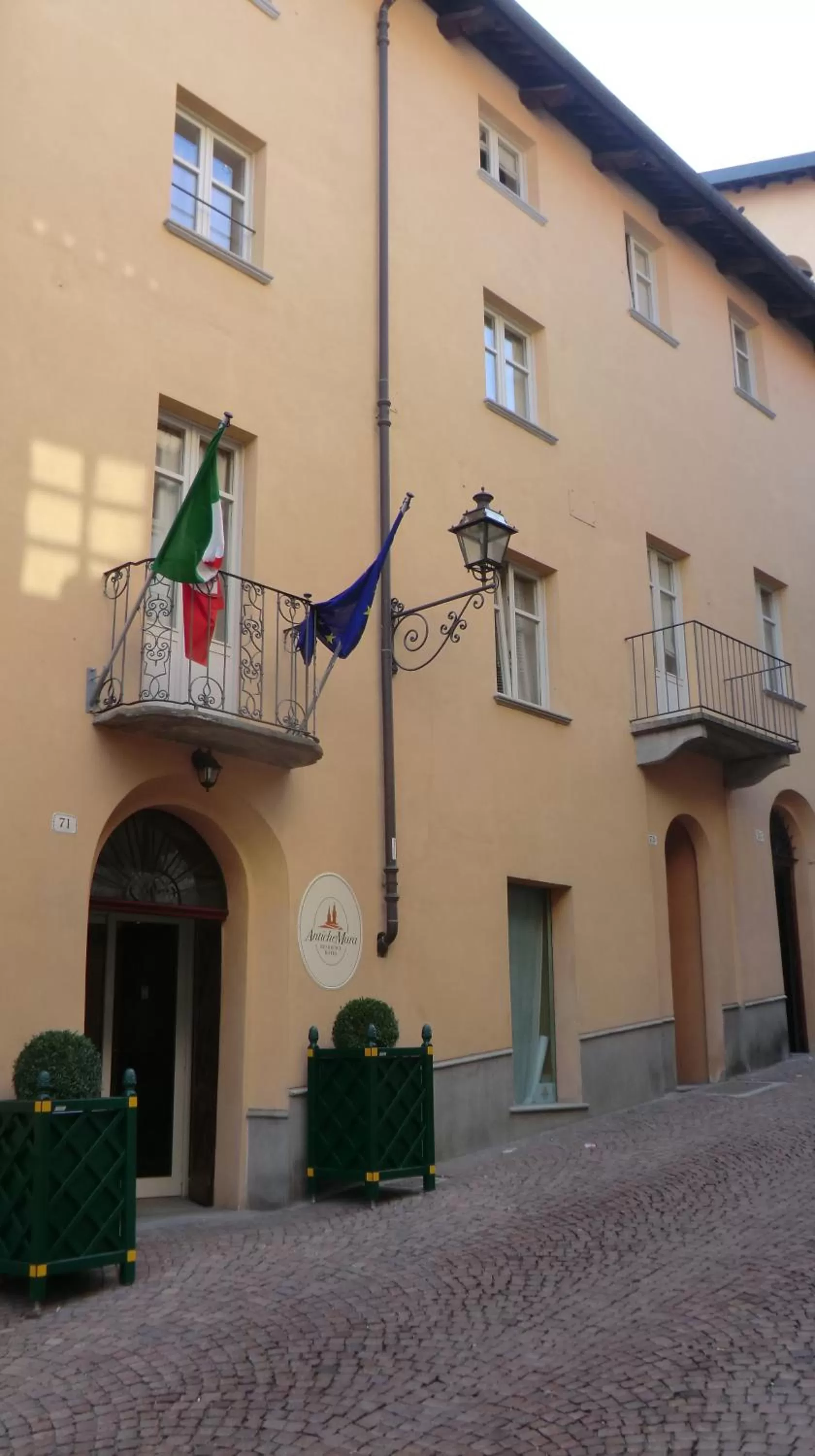 Facade/entrance in Hotel Boutique Antiche Mura