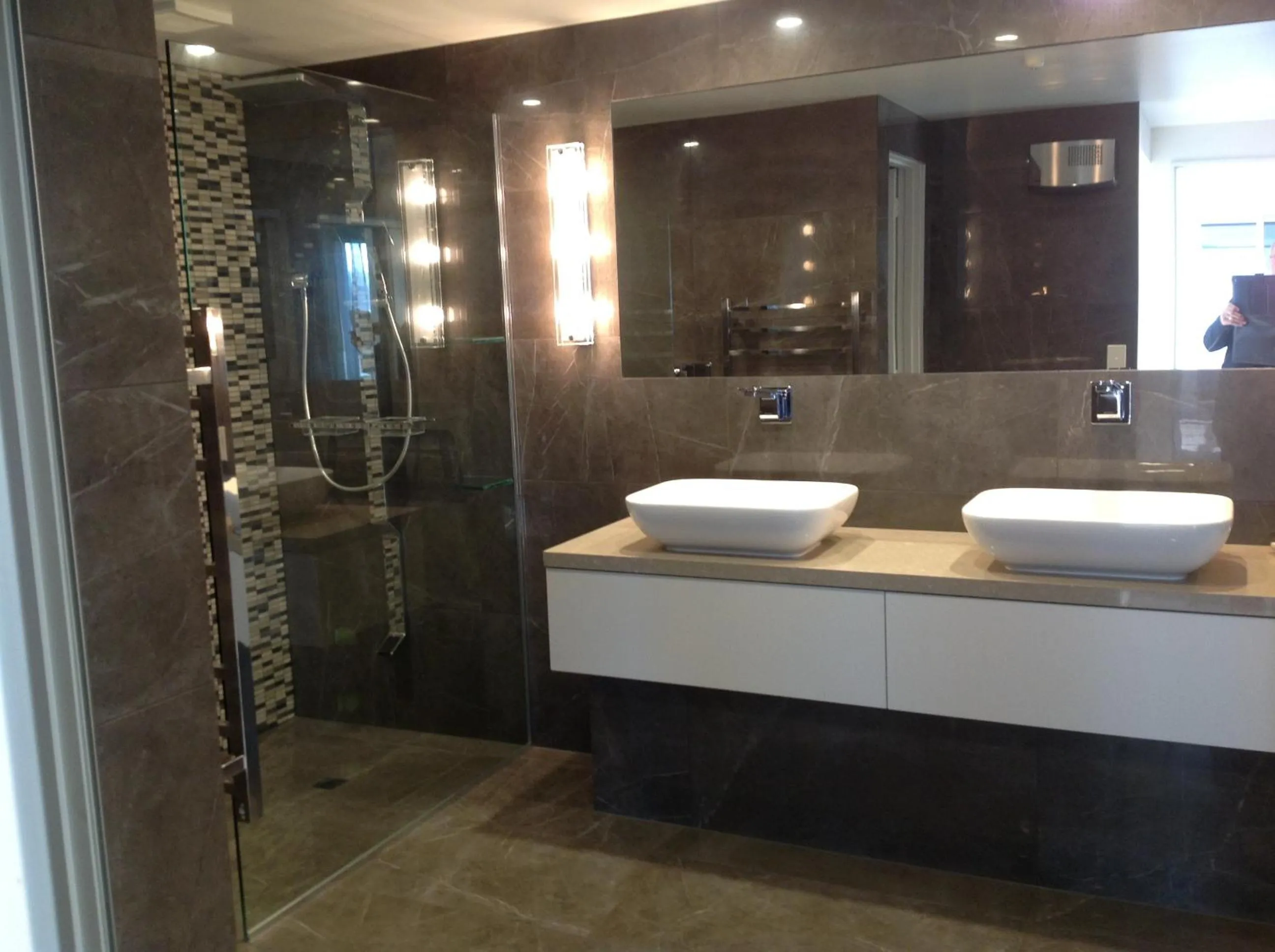 Bathroom in The Cove- On The Lake