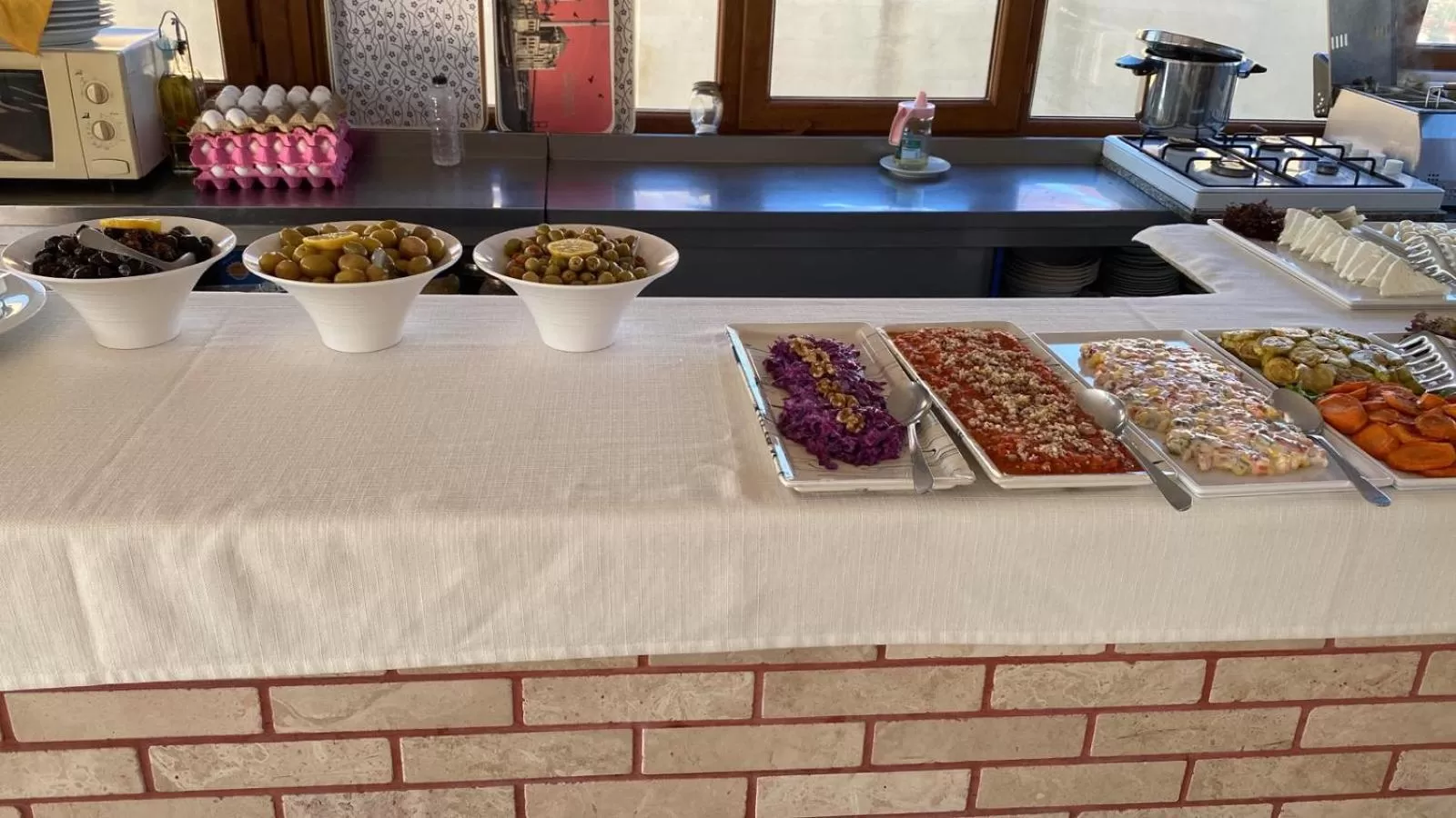 Breakfast in Hotel Saba