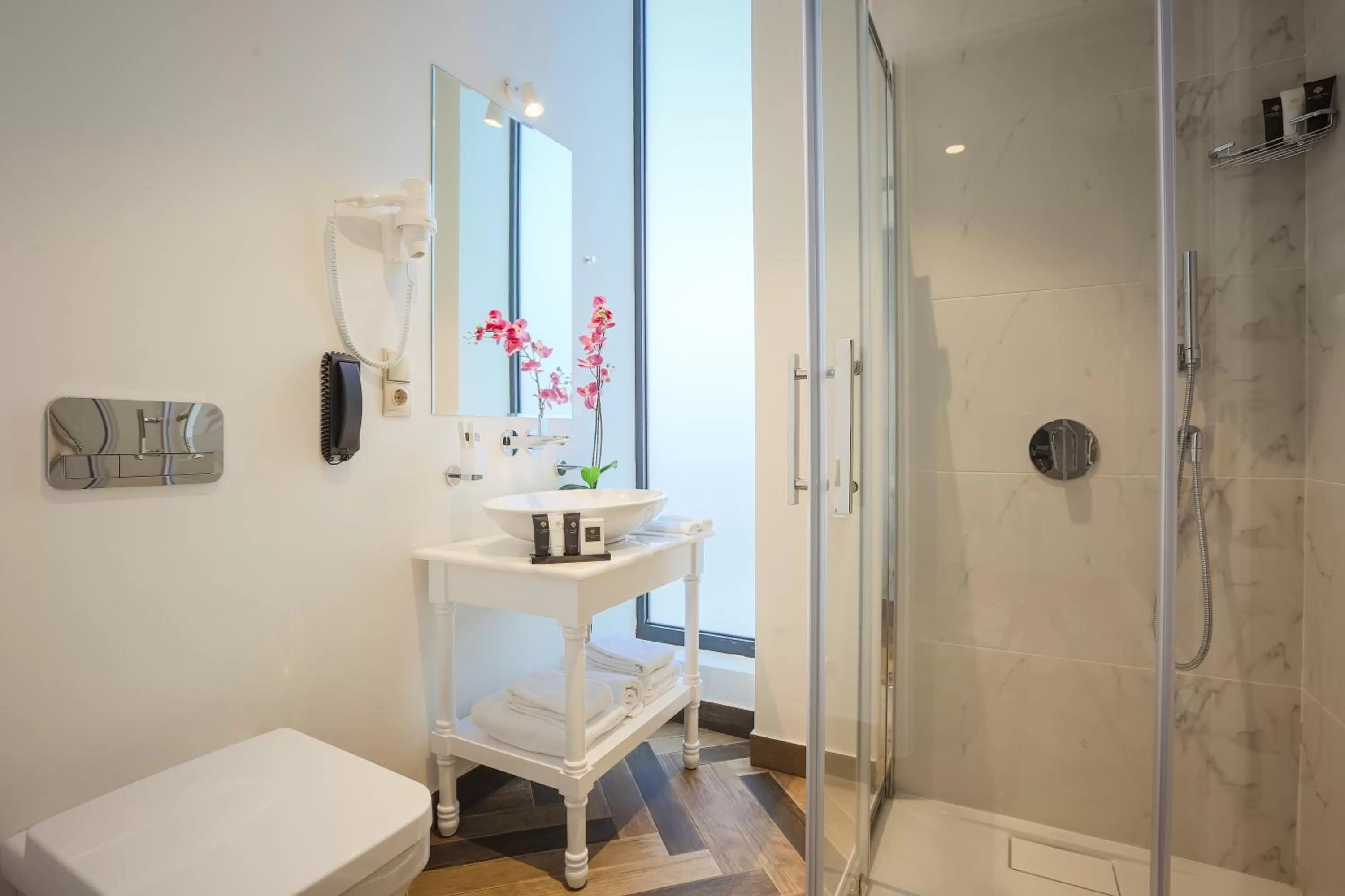 Bathroom in Europe Hotel