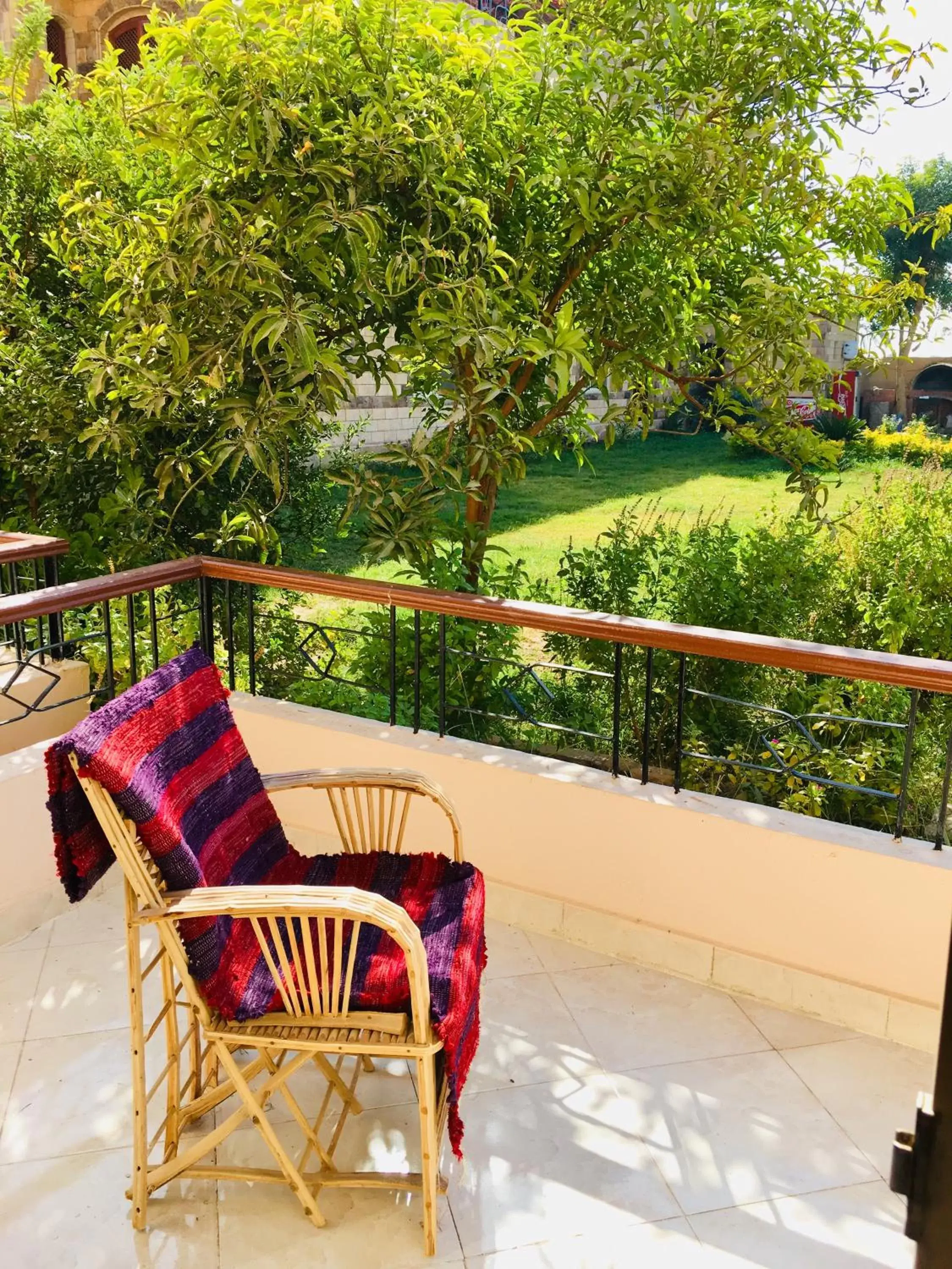 Balcony/Terrace in New Memnon Hotel