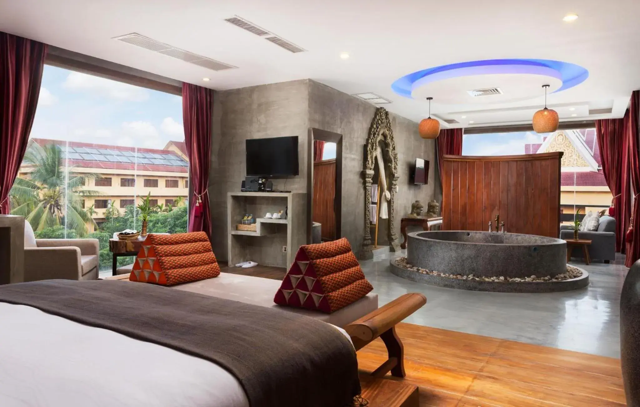 Bedroom in Cambana d'Angkor Suites