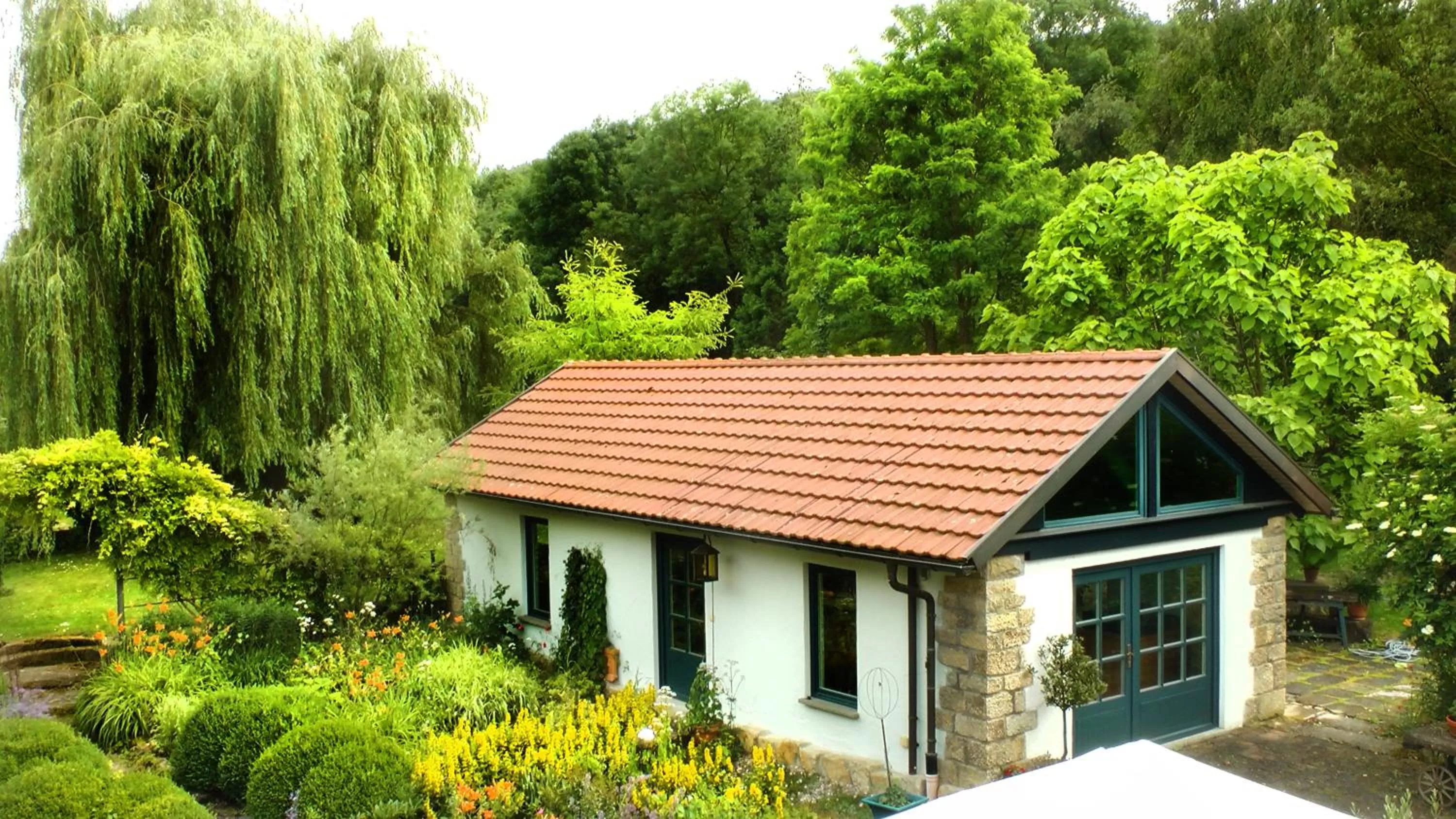 Fitness centre/facilities in Gästehaus Craintaler Mühle B&B