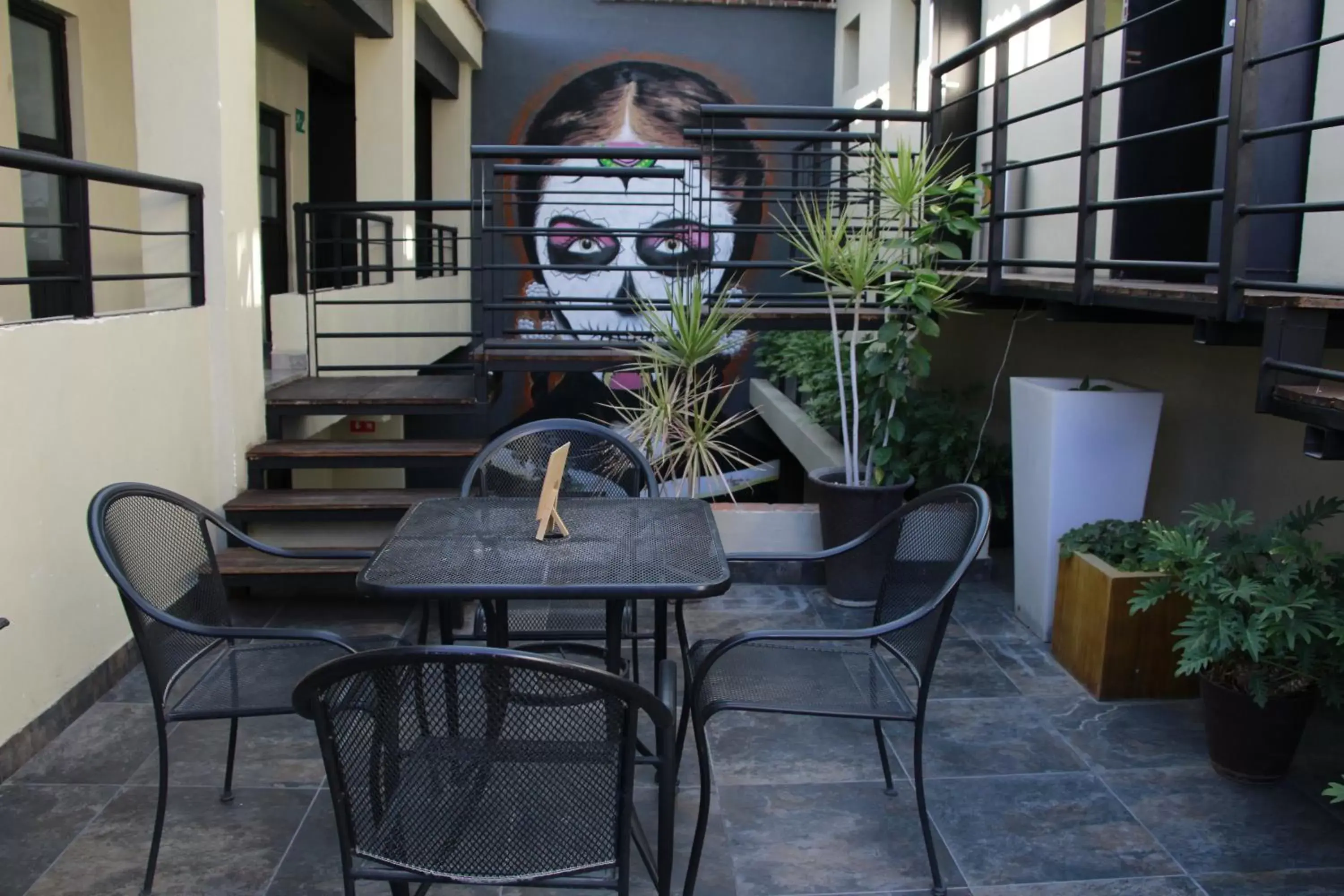 Balcony/Terrace in Independencia Dos 7 Hotel Boutique